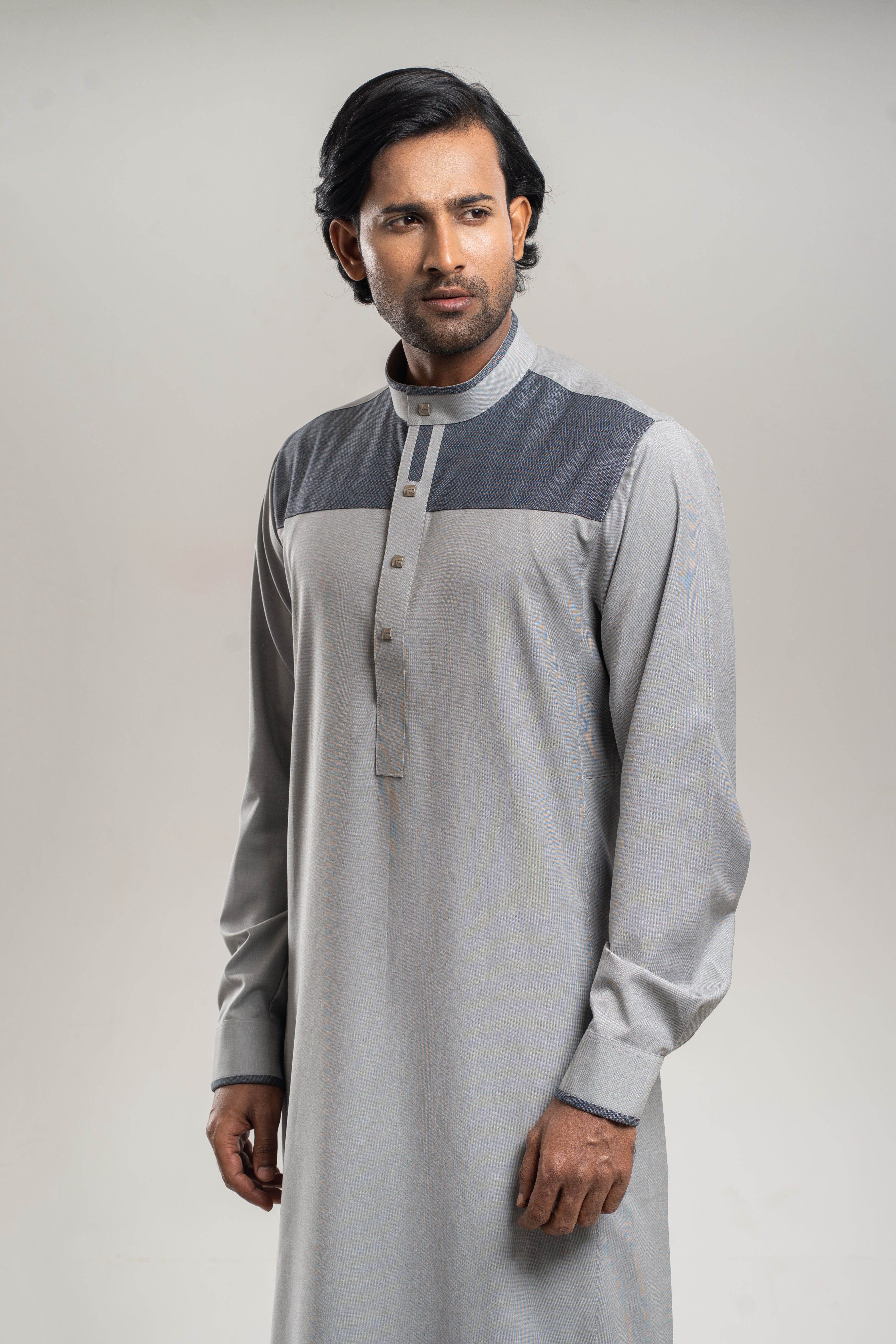 Burdaclothing Adult Premium Thobe 223 Gray