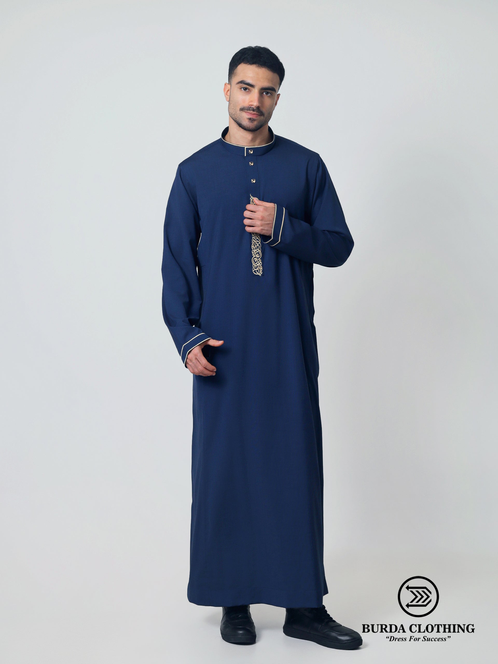 Adult Premium Thobe 225 Navy by Burdaclothing