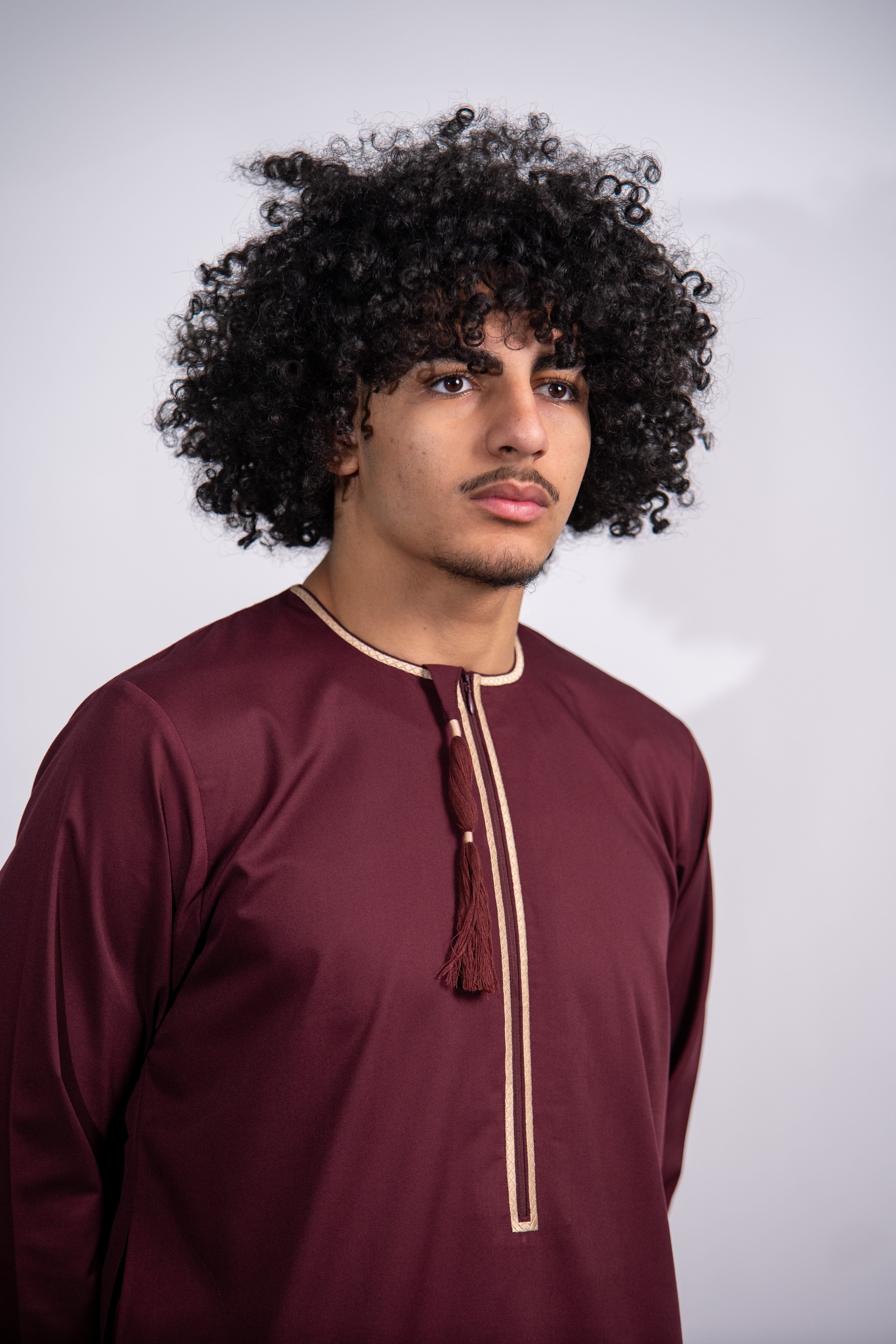 Burdaclothing Adult Premium Thobe 230 Maroon