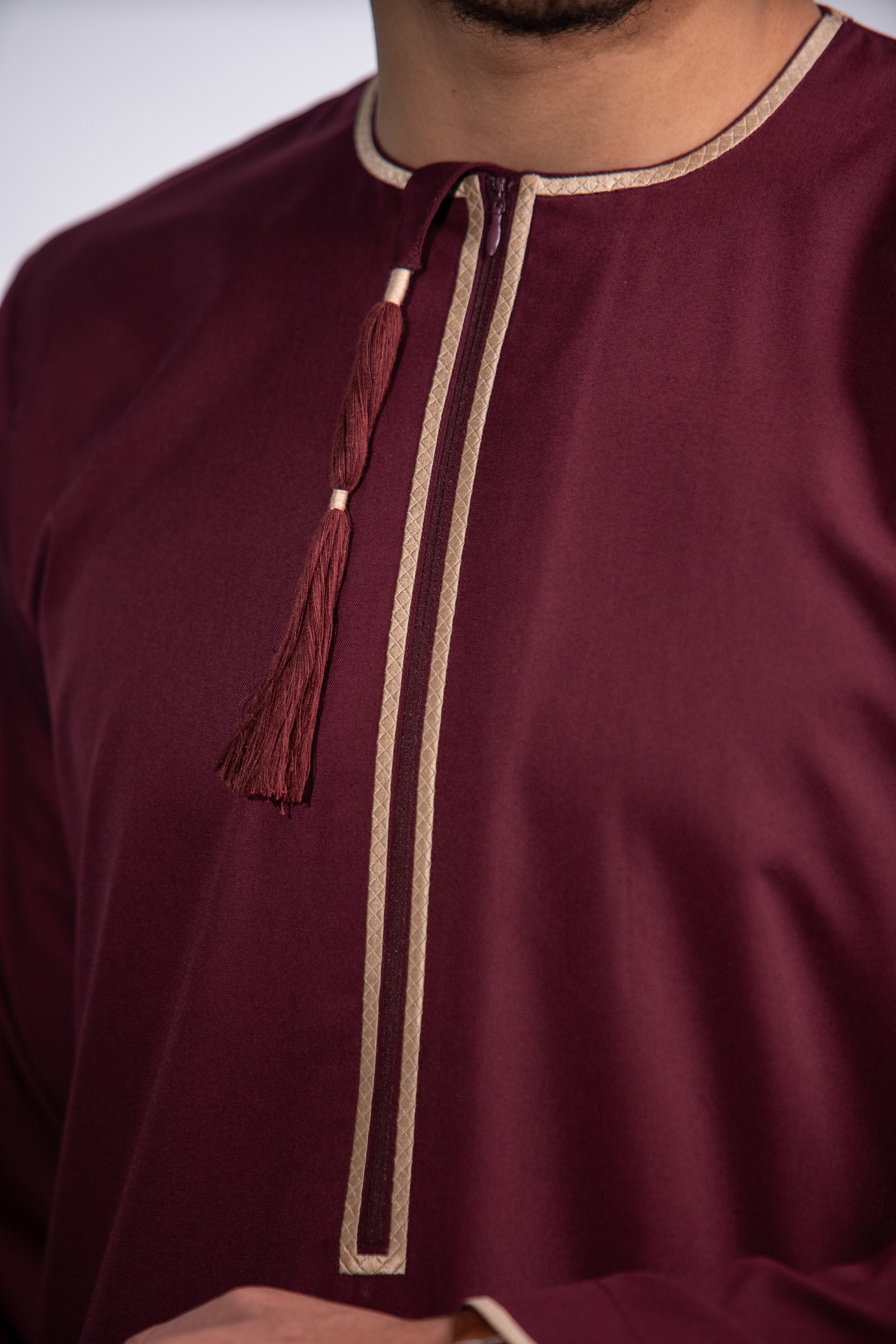 Burdaclothing Adult Premium Thobe 230 Maroon