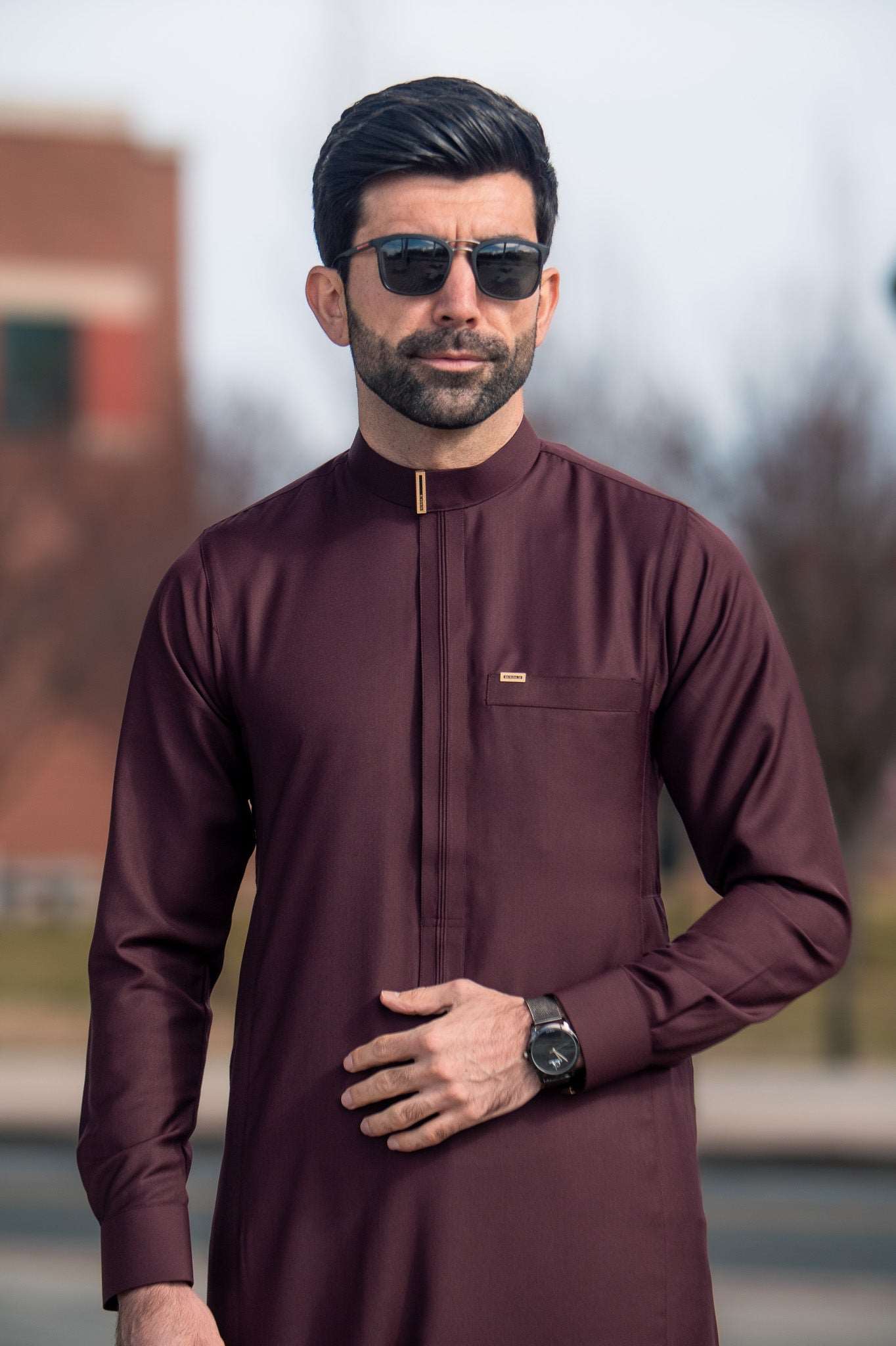 Burdaclothing Adult Premium Thobe 507 Maroon