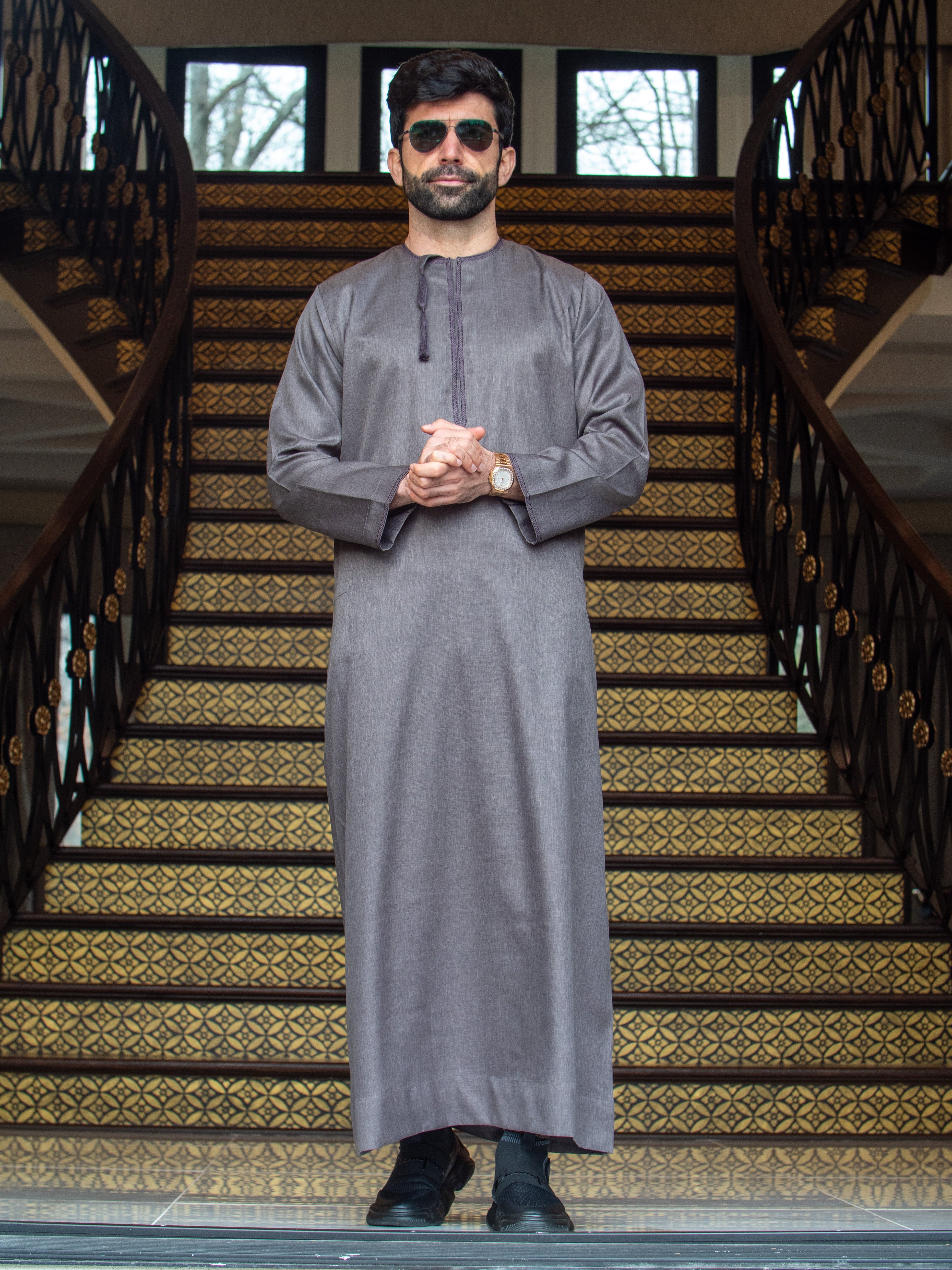 Burdaclothing Adult Premium Thobe Emirati 108