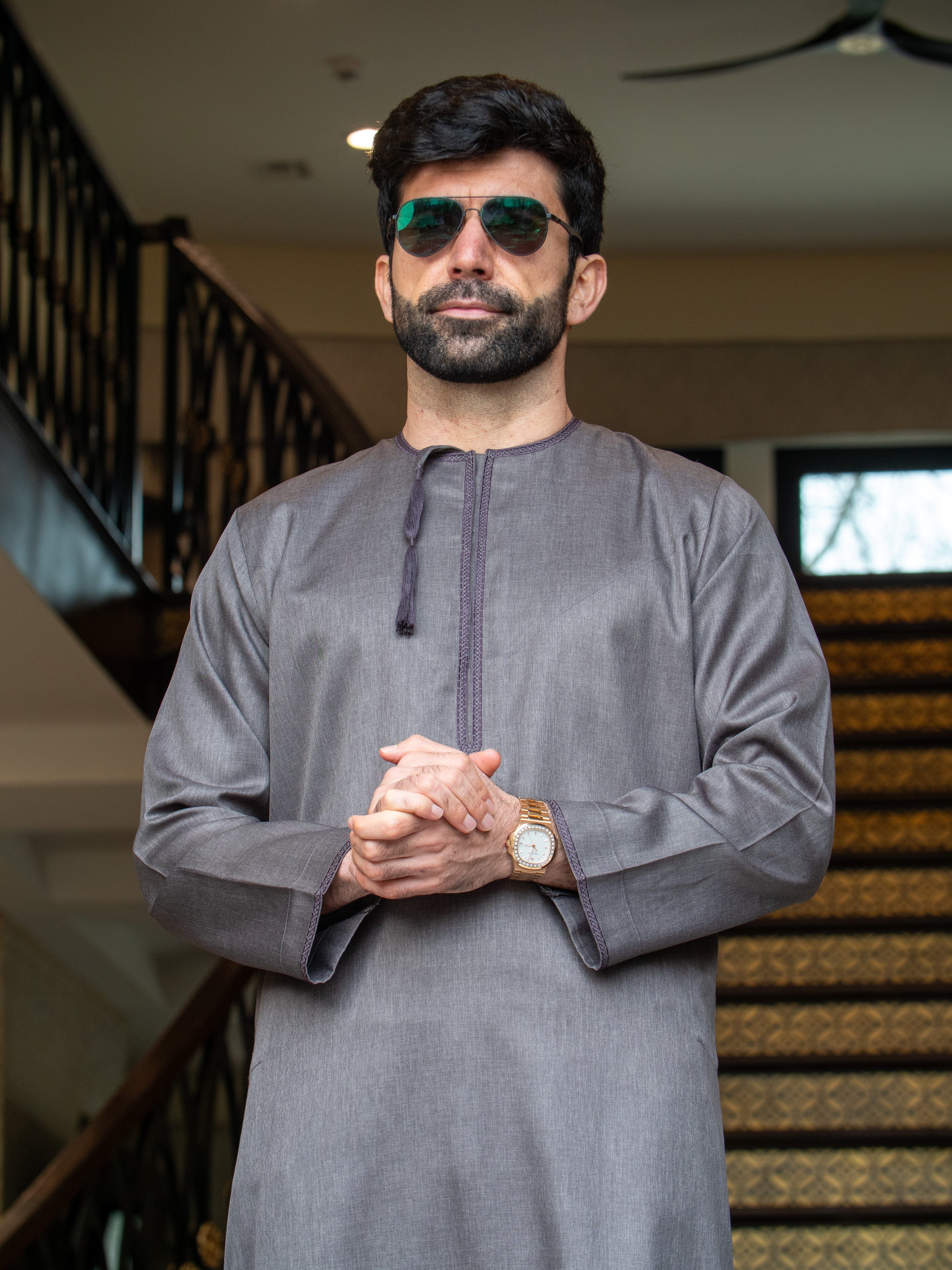 Burdaclothing Adult Premium Thobe Emirati 108