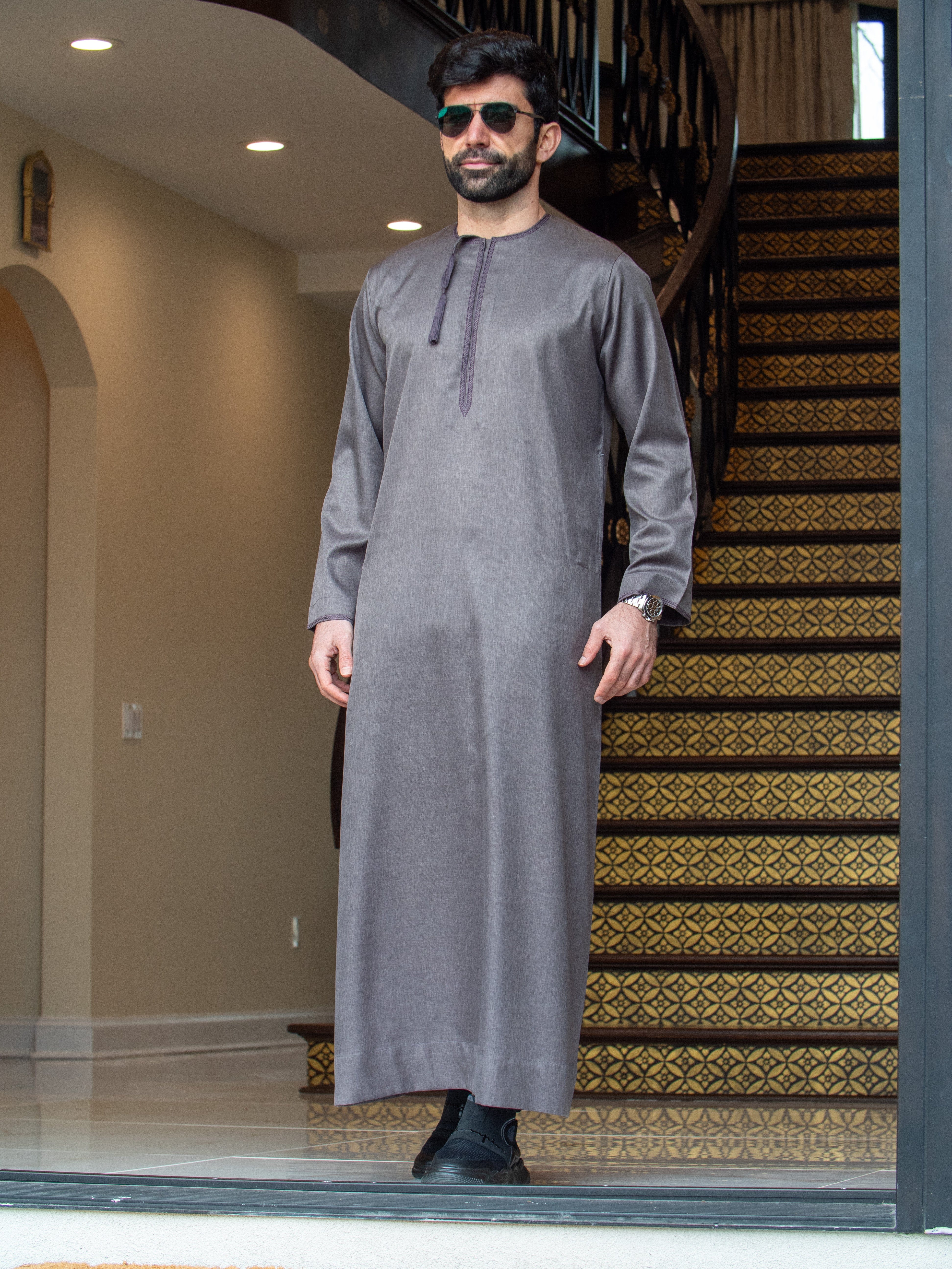 Burdaclothing Adult Premium Thobe Emirati 108