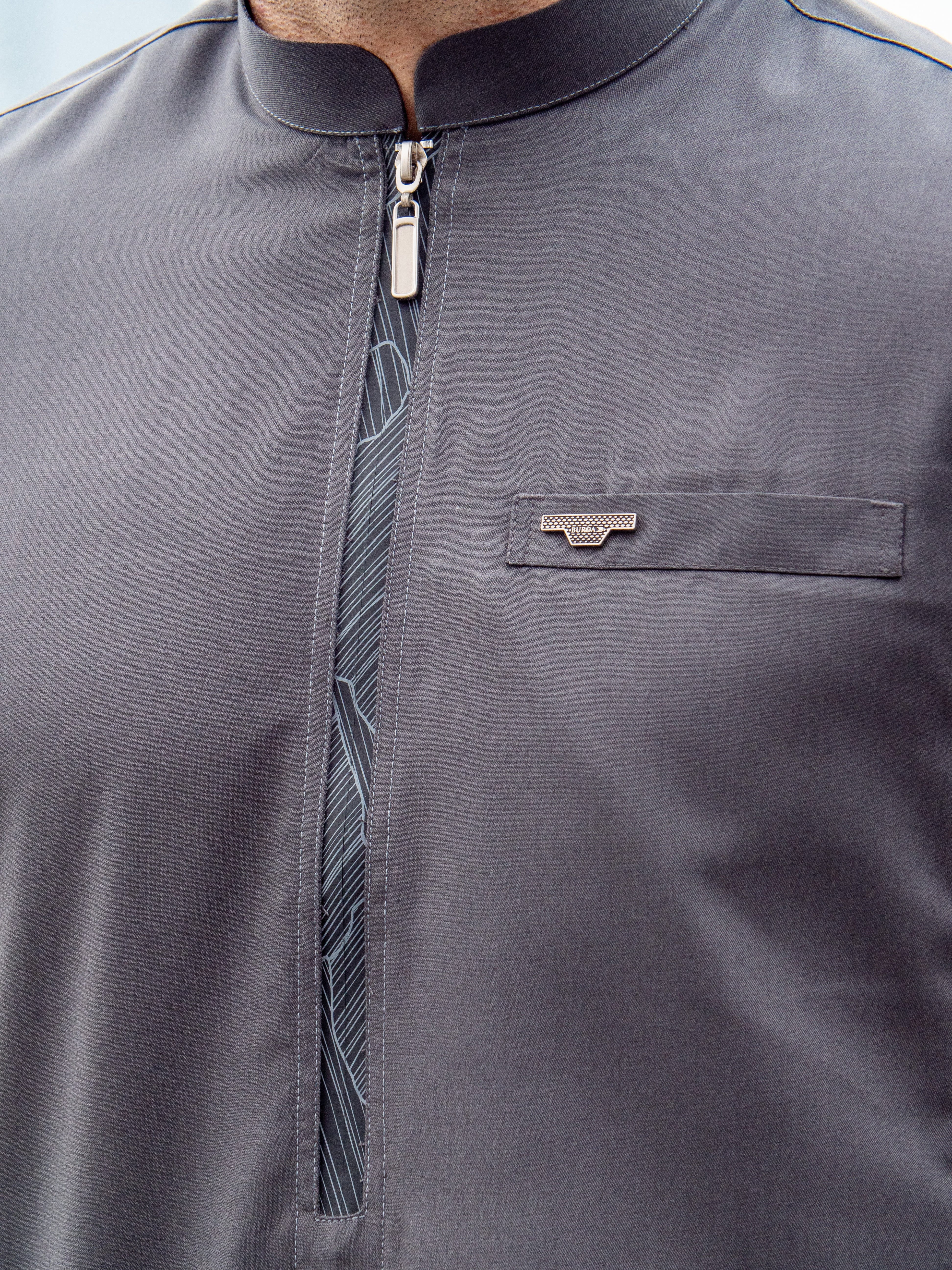 Burdaclothing Adult Thobe 106A Gray