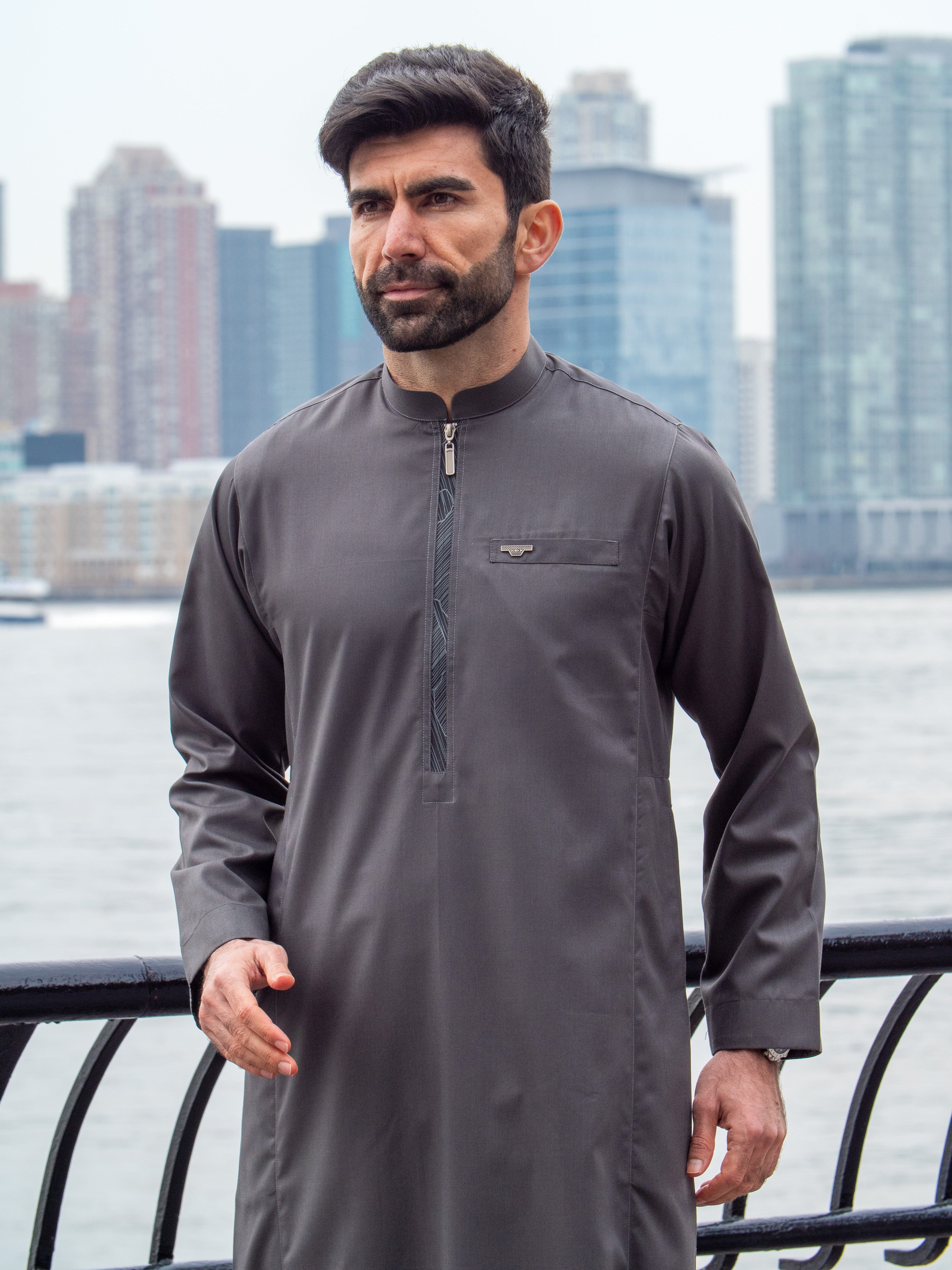 Burdaclothing Adult Thobe 106A Gray