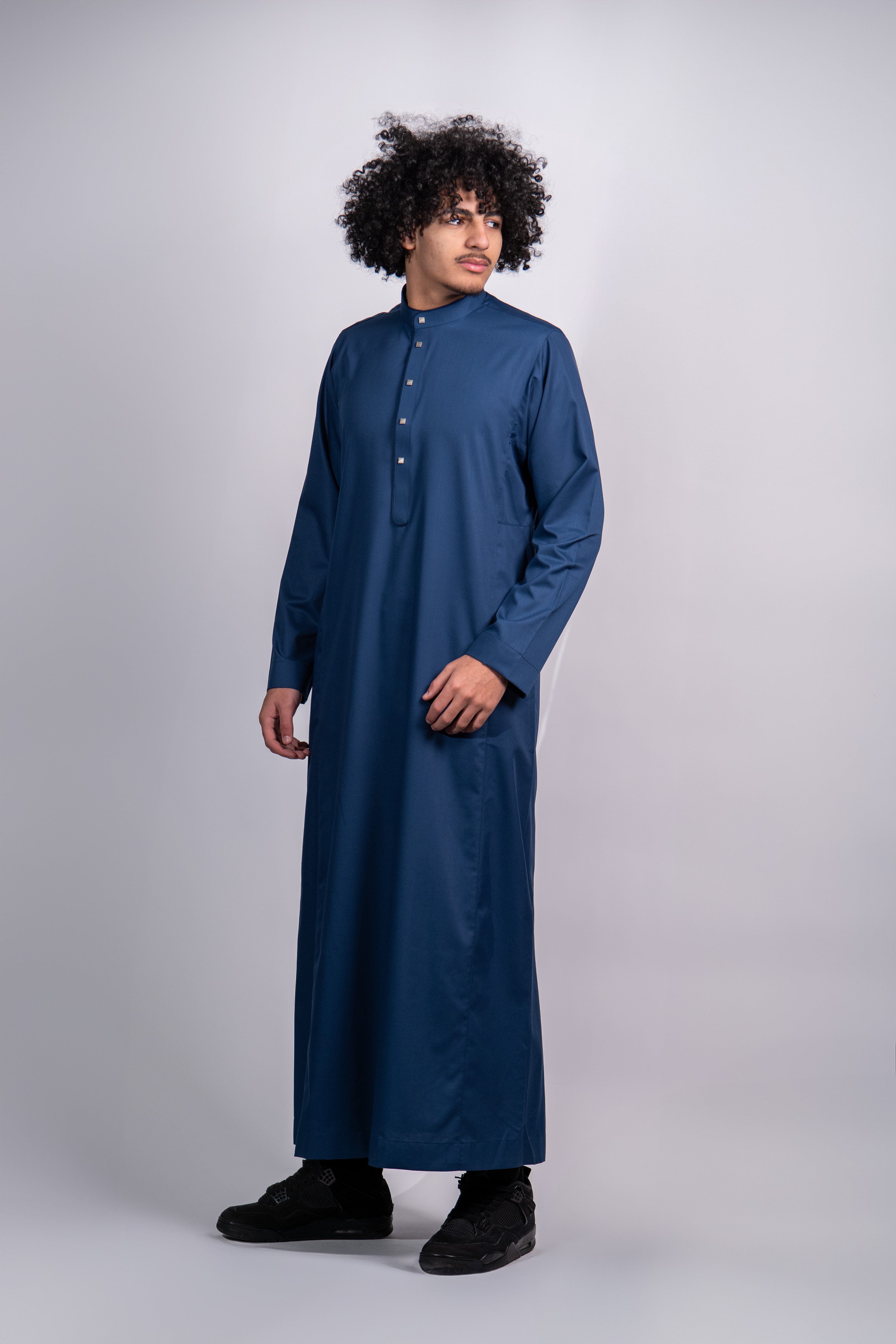 Burdaclothing Adult Thobe 203 Blue ( Father & Son)