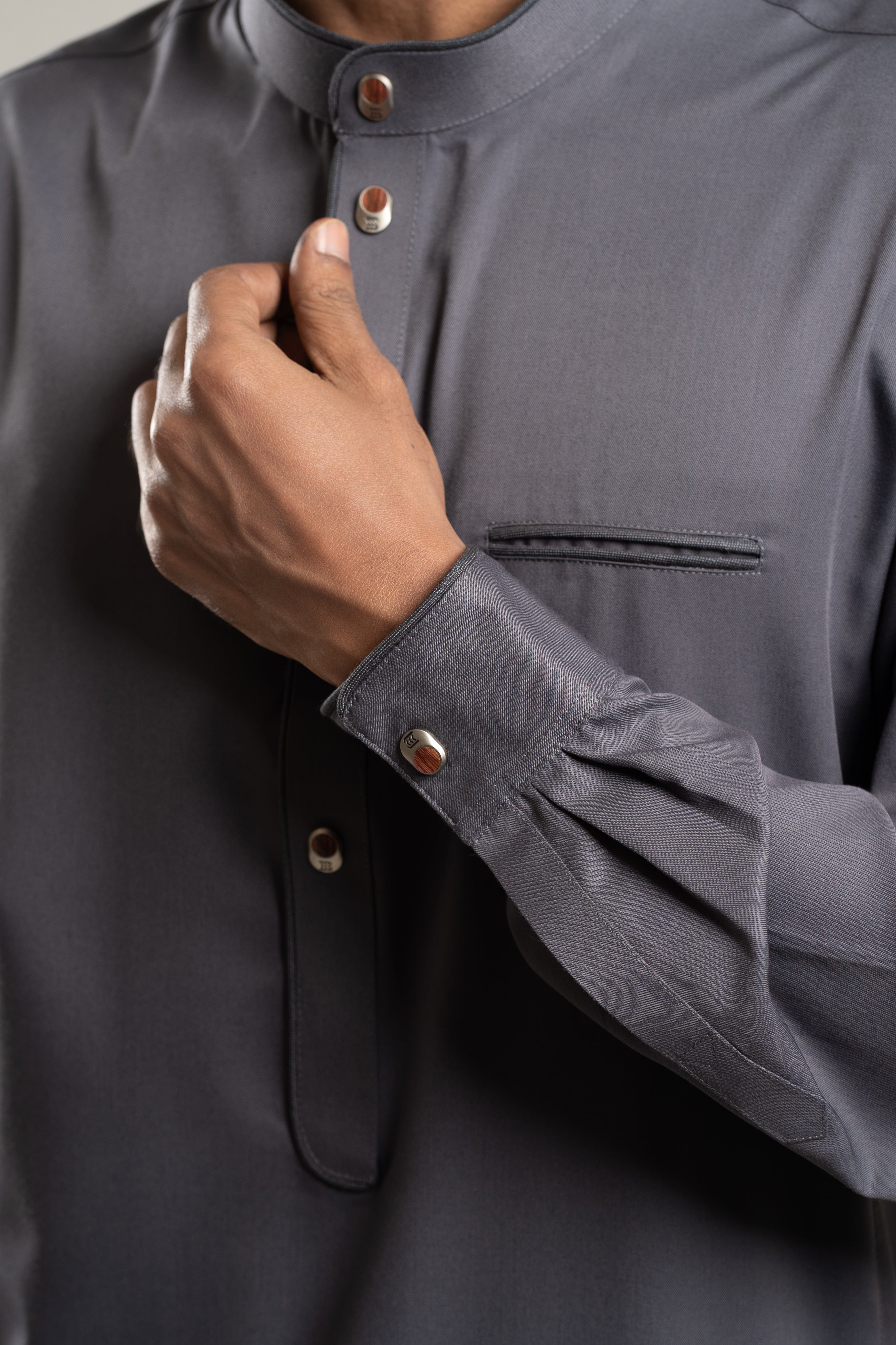 Burdaclothing Adult Thobe 204 Gray