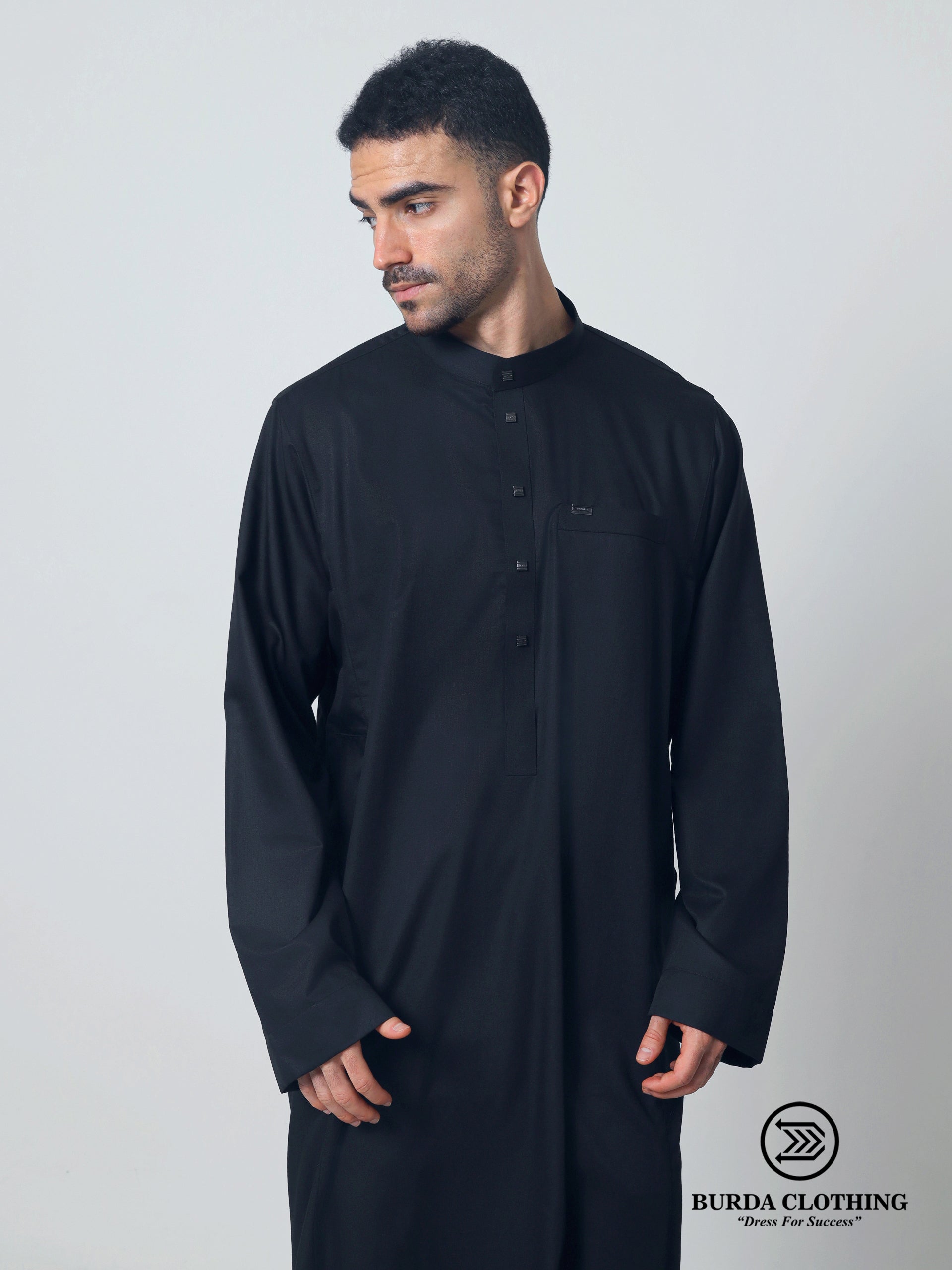 Adult Thobe 205 Black (Father & Son) by Burdaclothing