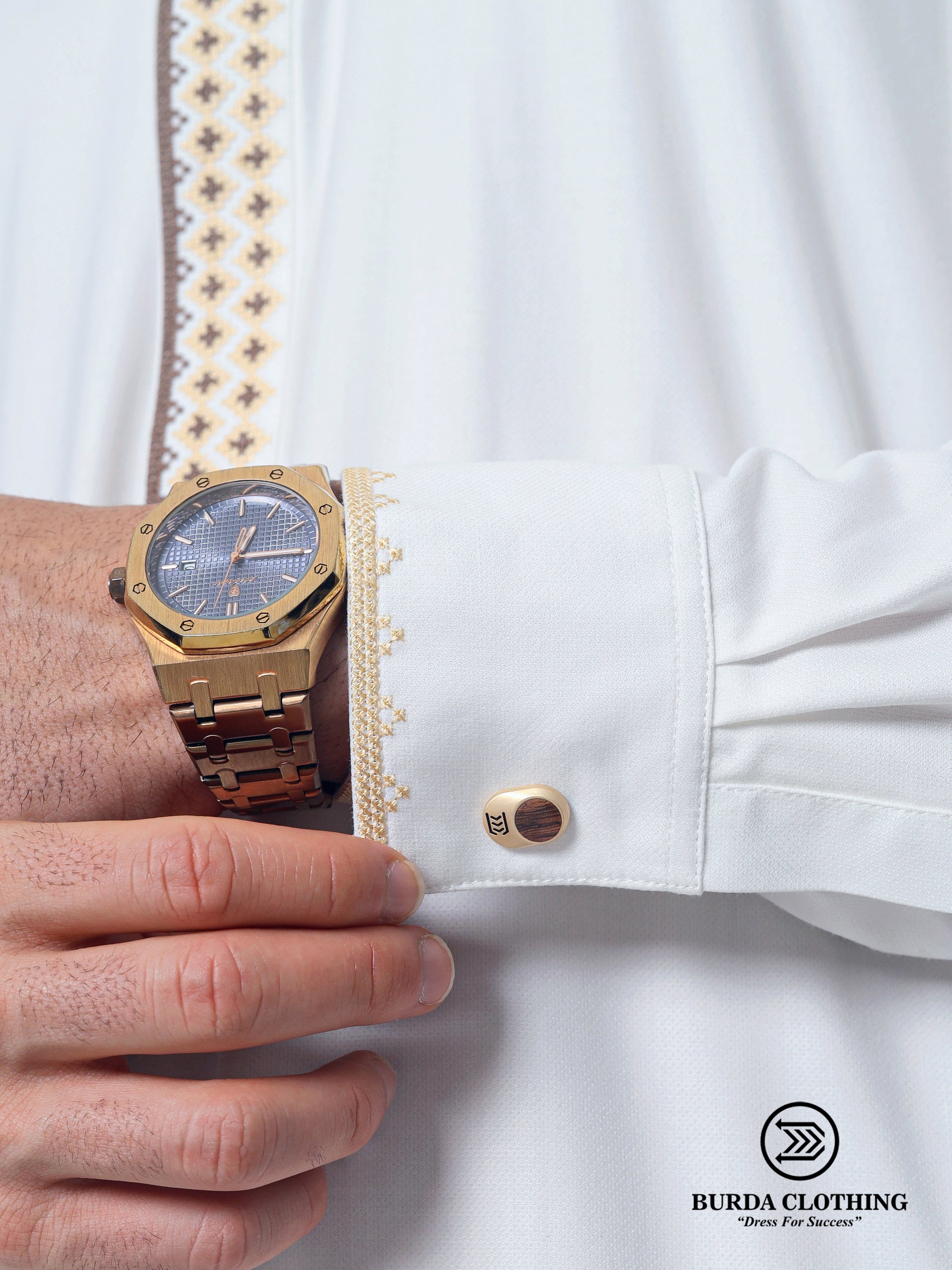 Adult Thobe 302 Off White by Burdaclothing