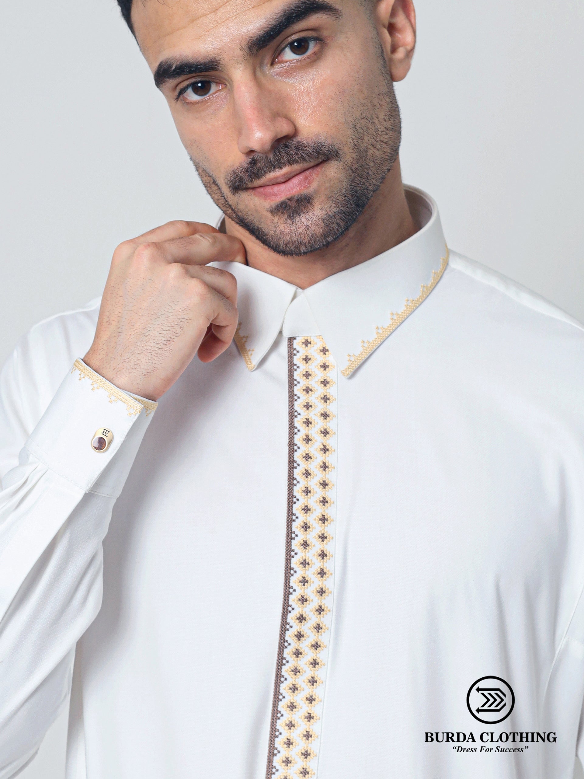 Adult Thobe 302 Off White by Burdaclothing