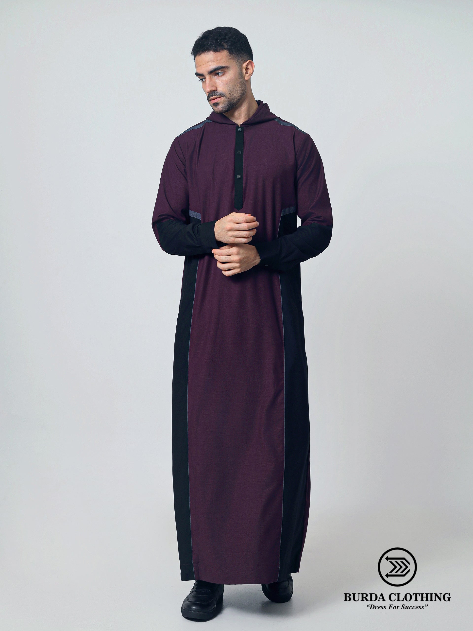 Adult Thobe 314 Maroon by Burdaclothing