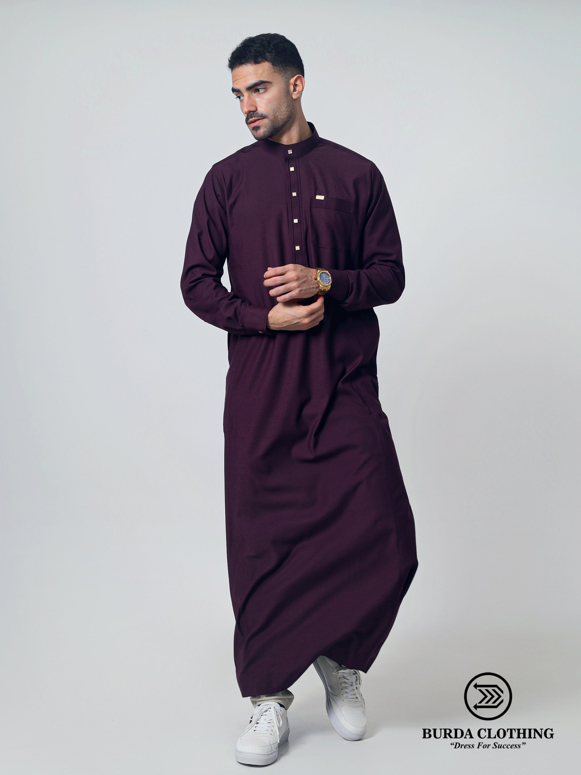 Adult Thobe 325 Maroon by Burdaclothing