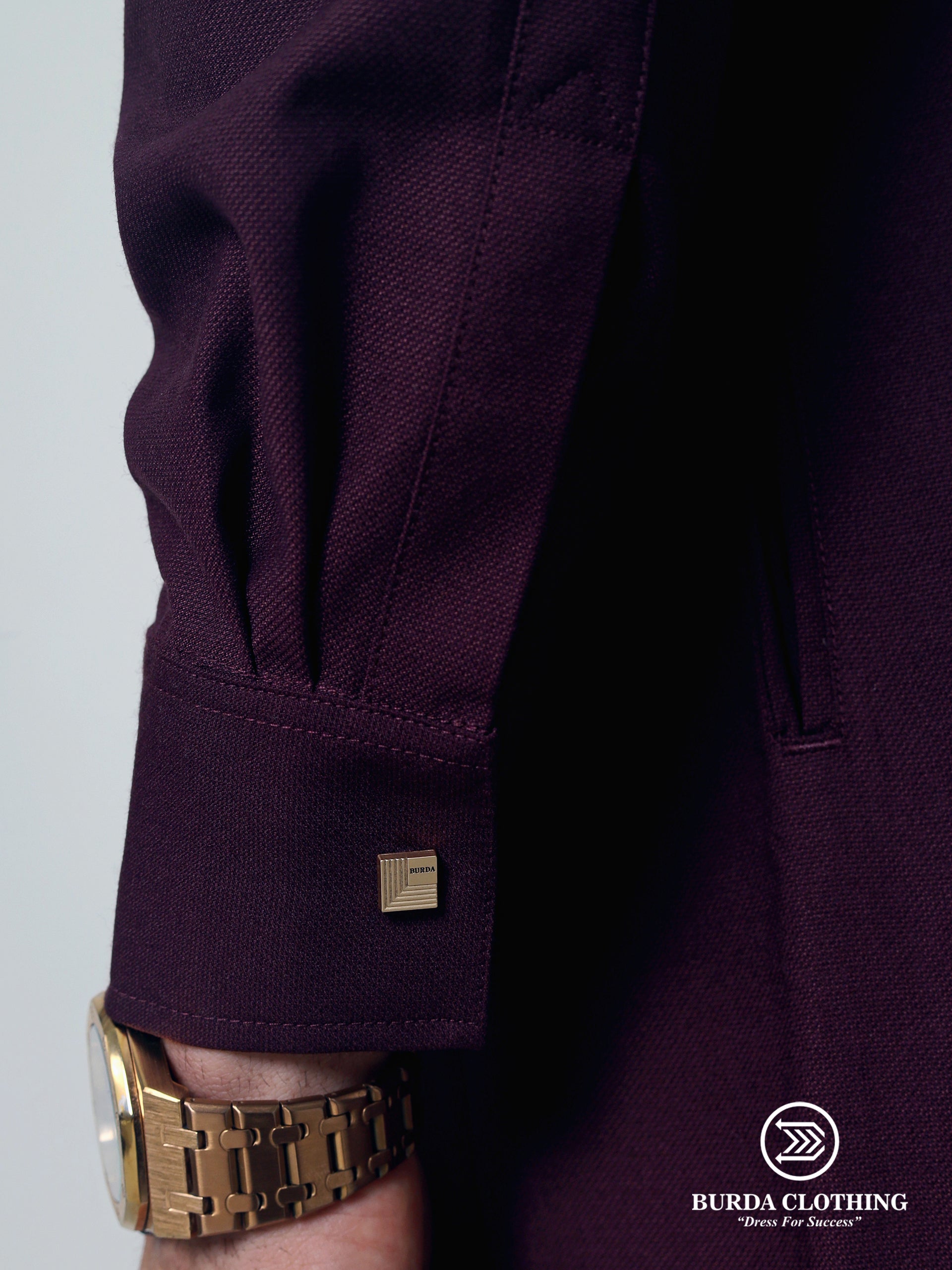 Adult Thobe 325 Maroon by Burdaclothing