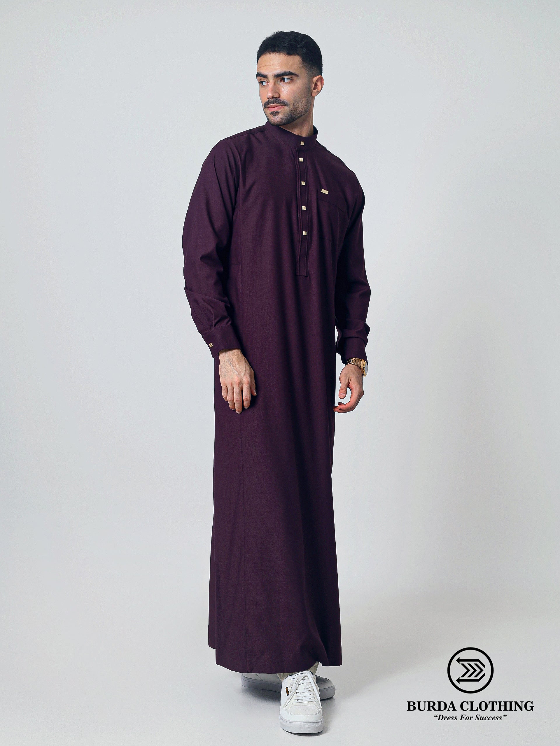 Adult Thobe 325 Maroon by Burdaclothing