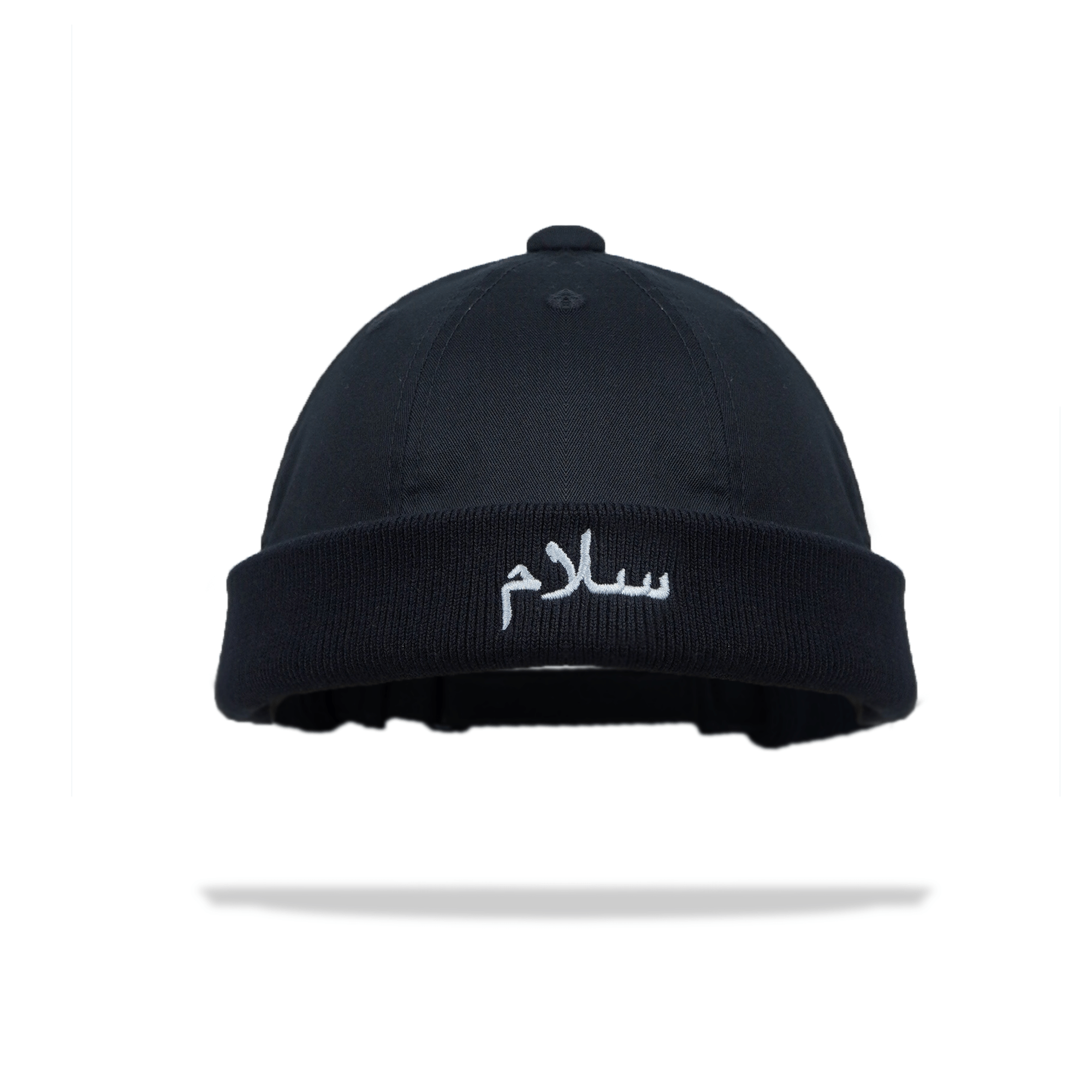 Burdaclothing Black Salam Brimless Hat