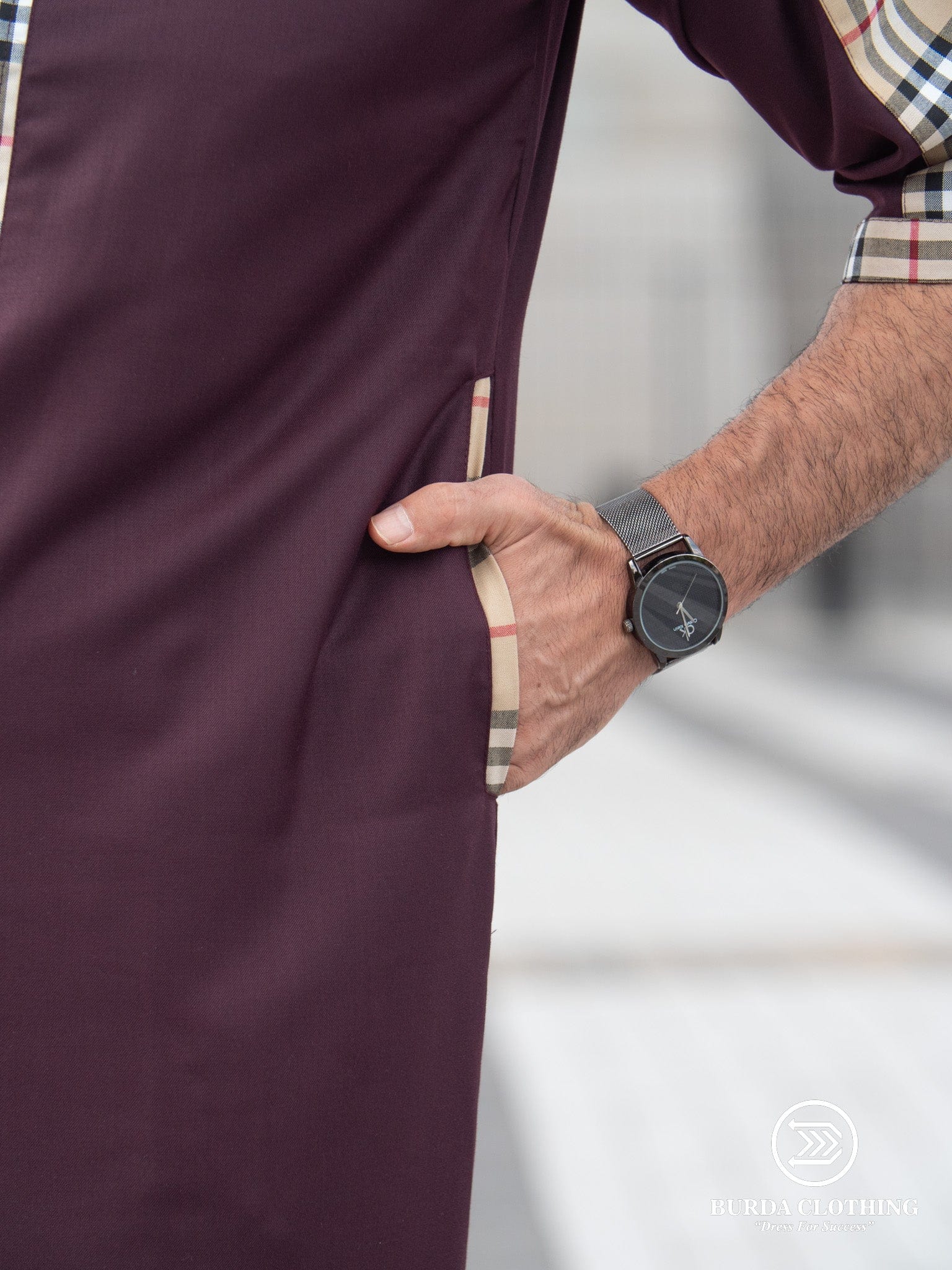 burdaclothing BODYGUARD ADULT HOODIE THOBE (HALF SLEEVE EDITION)