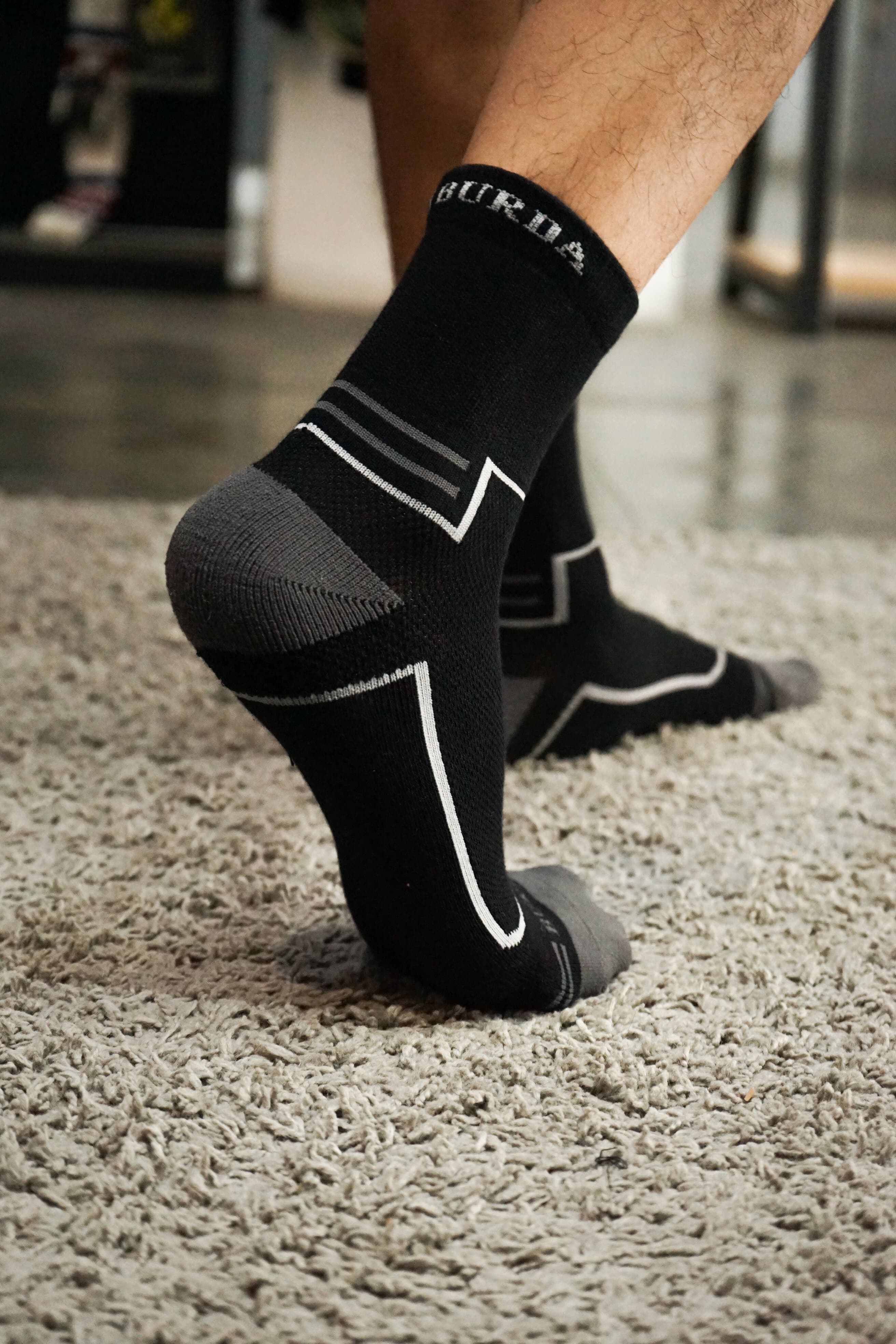 Burda Sport Socks-Quarter by Burdaclothing