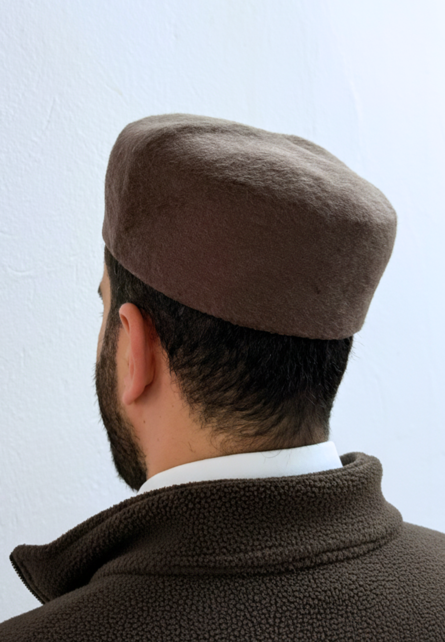 Chechia Hat- Brown by Burdaclothing