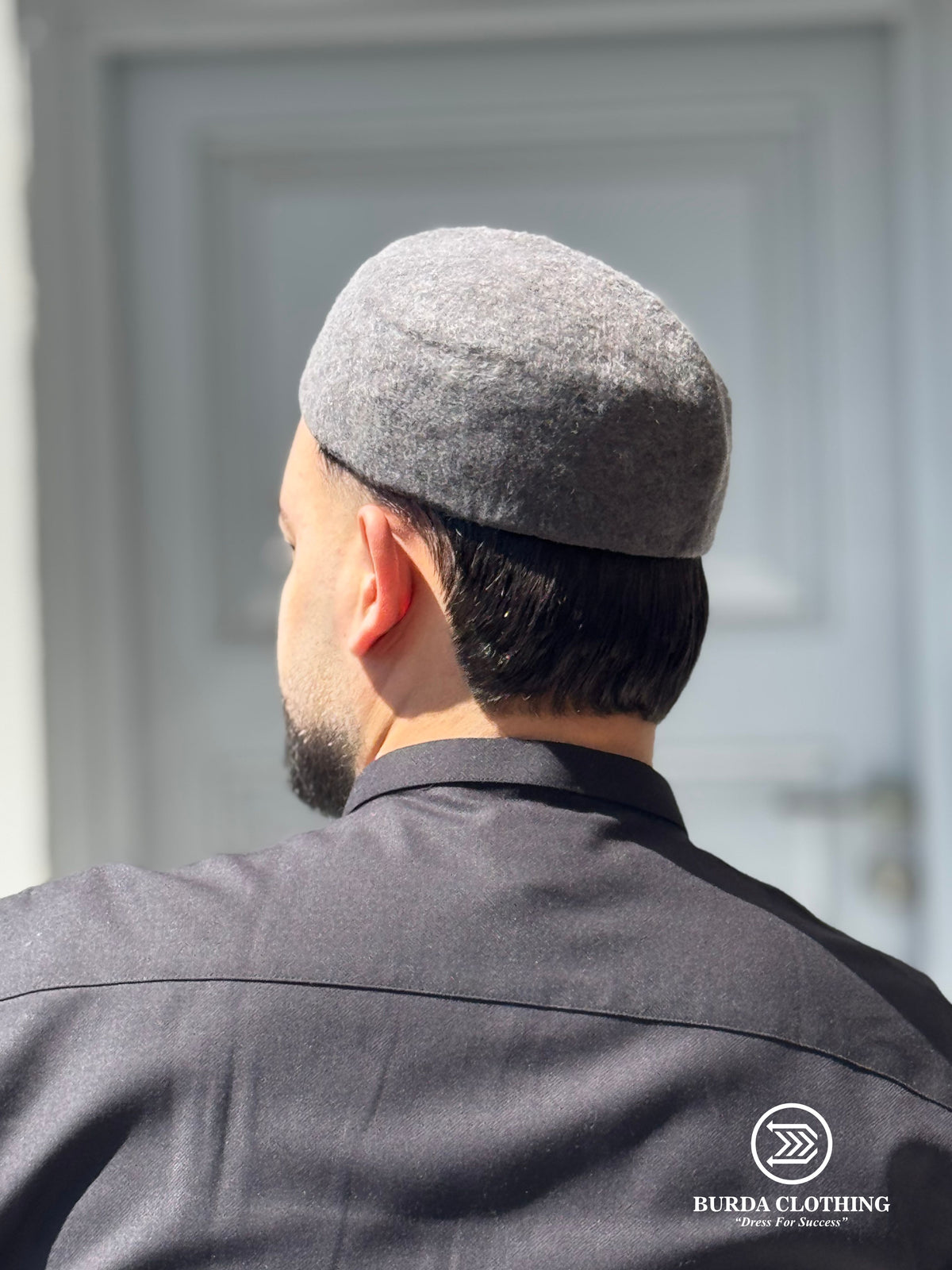 Chechia Hat- Dark Gray by Burdaclothing