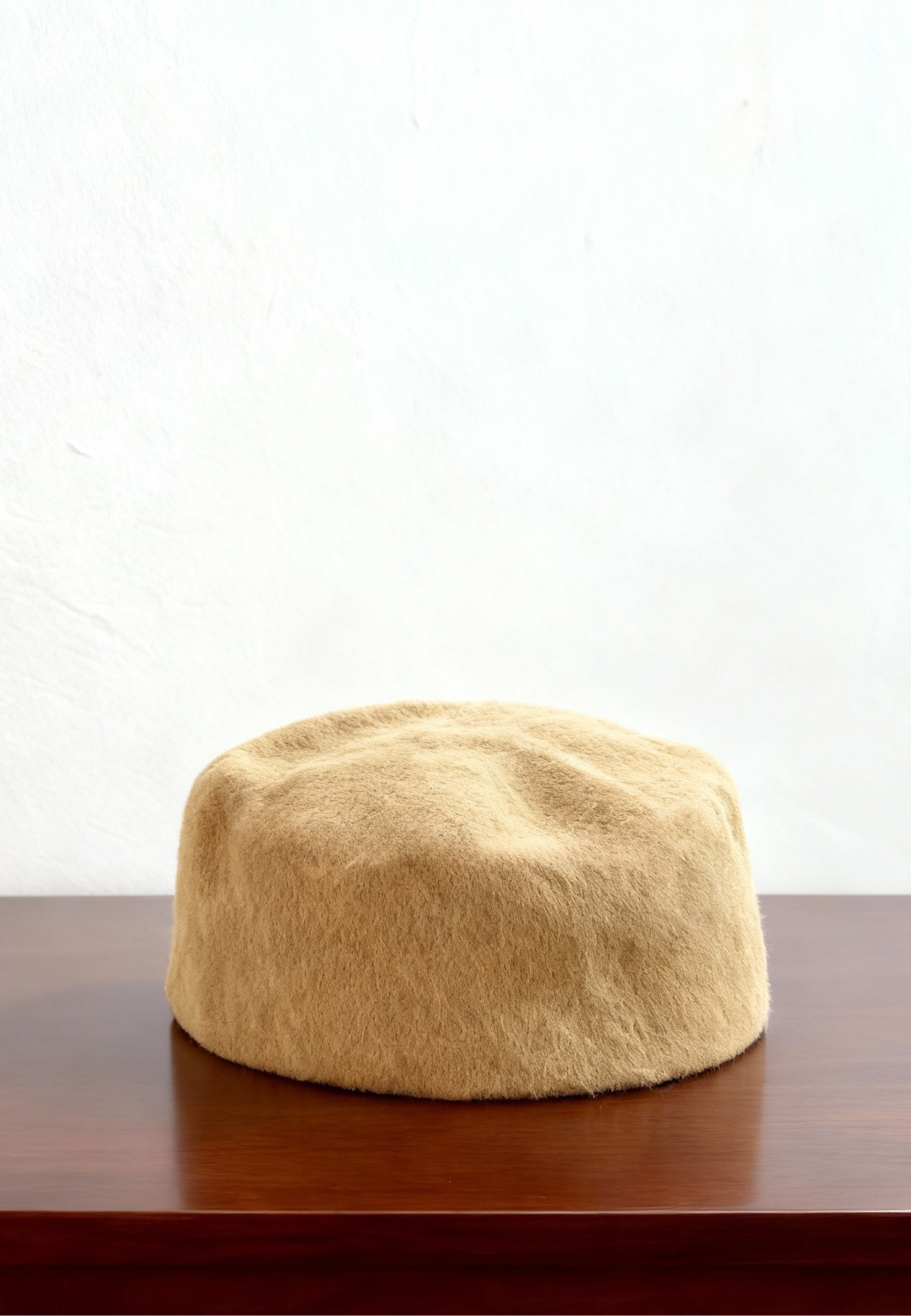 Chechia Hat- Tan by Burdaclothing