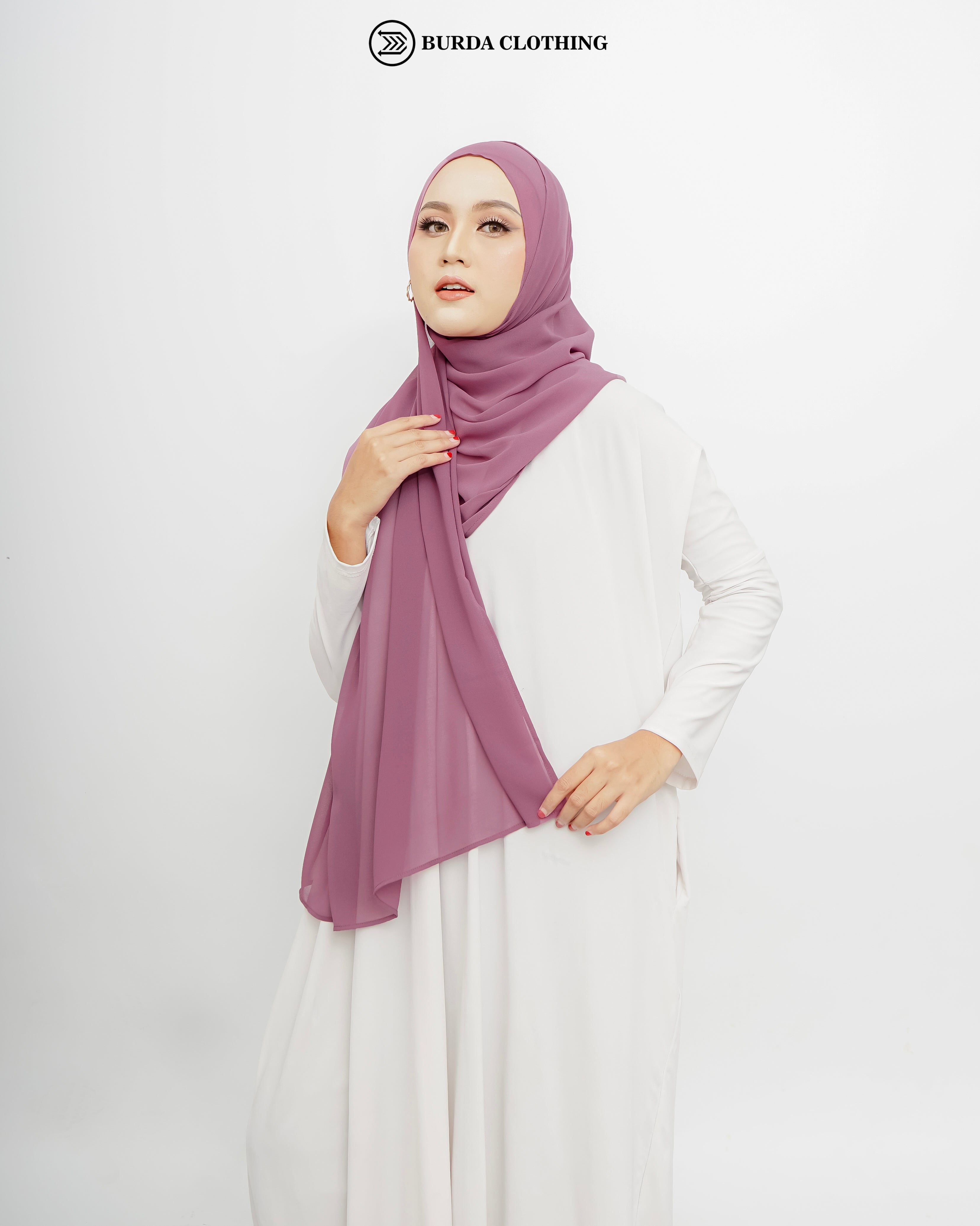 Chiffon Hijab by Burdaclothing