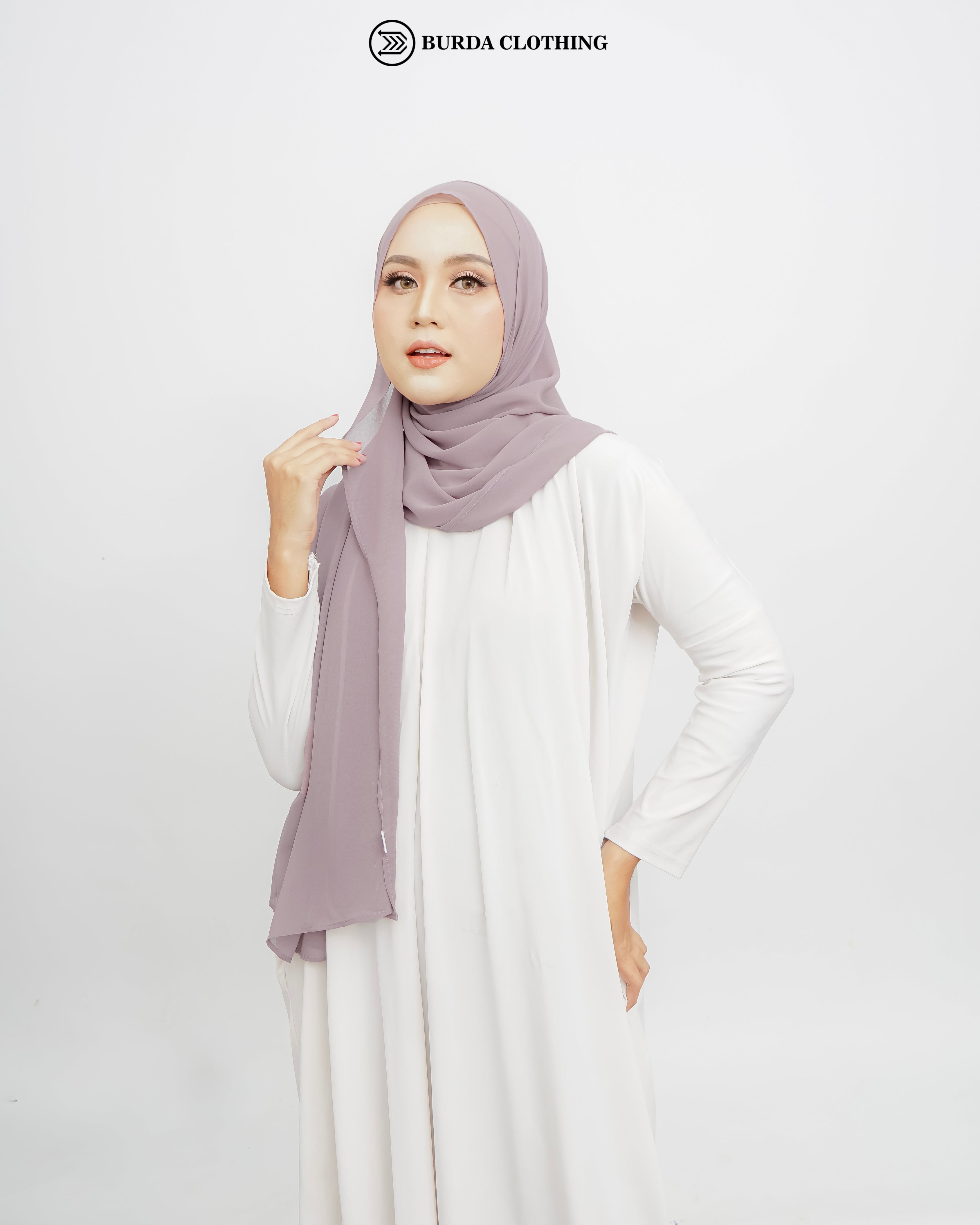 Chiffon Hijab by Burdaclothing