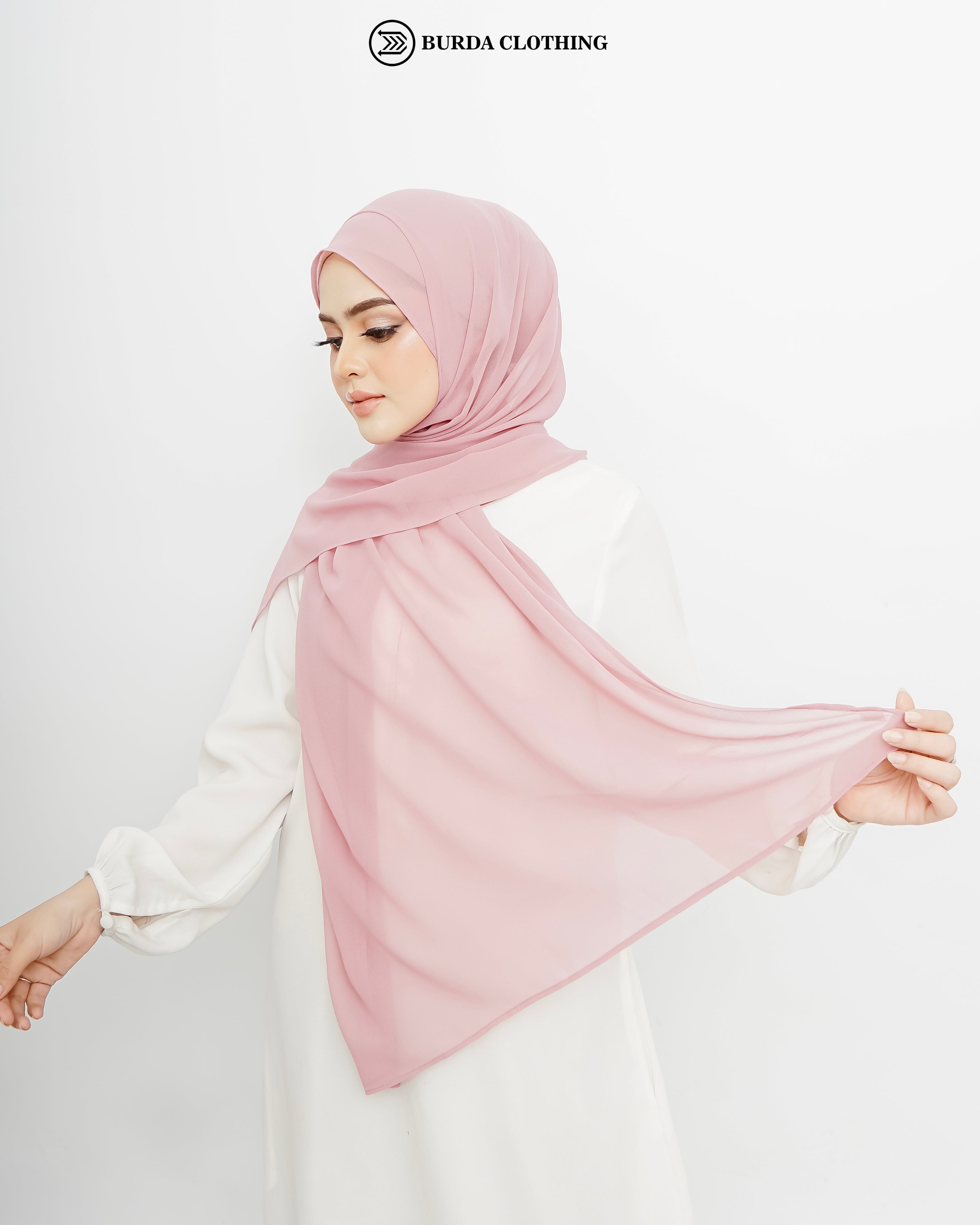 Chiffon Hijab by Burdaclothing