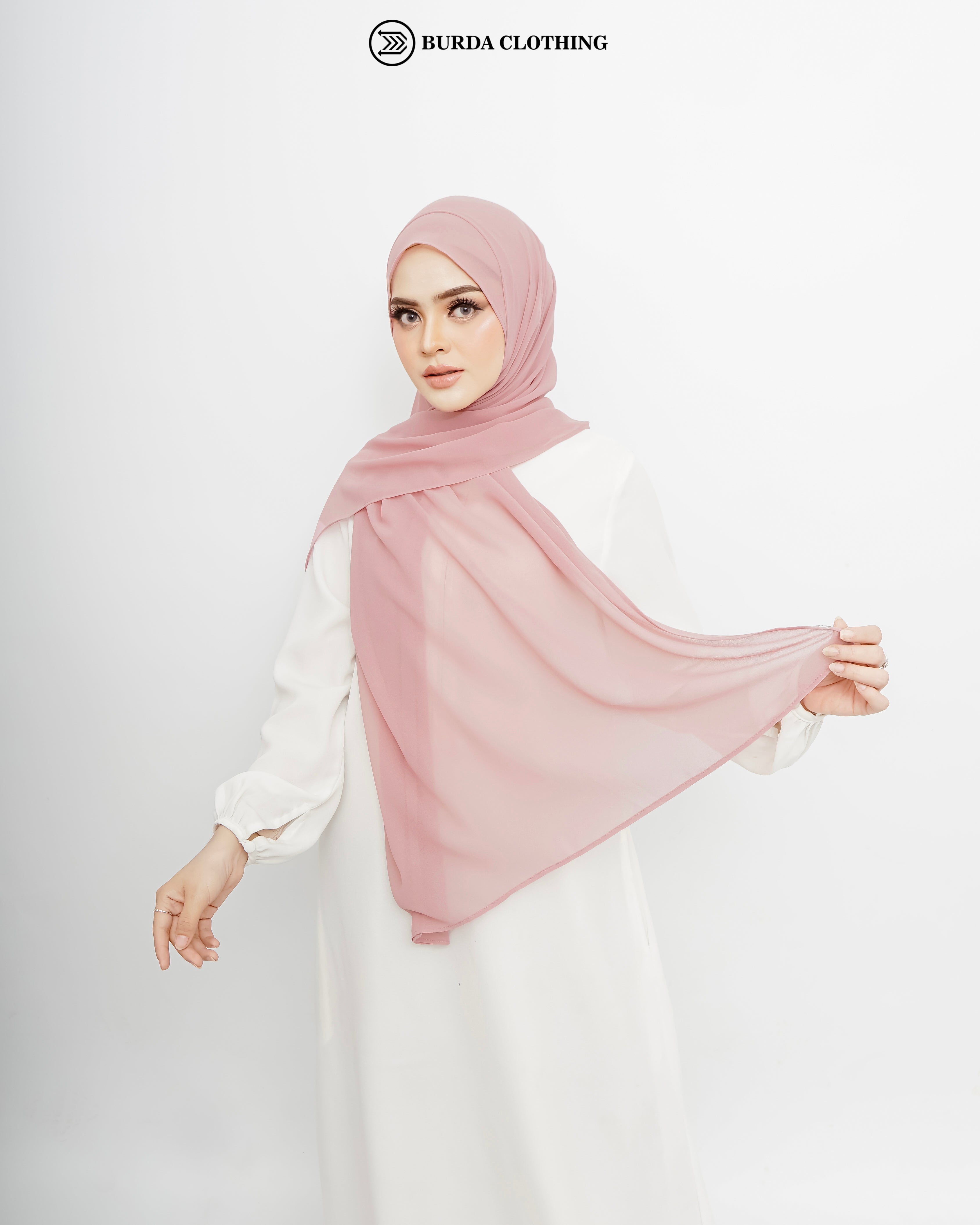 Chiffon Hijab by Burdaclothing