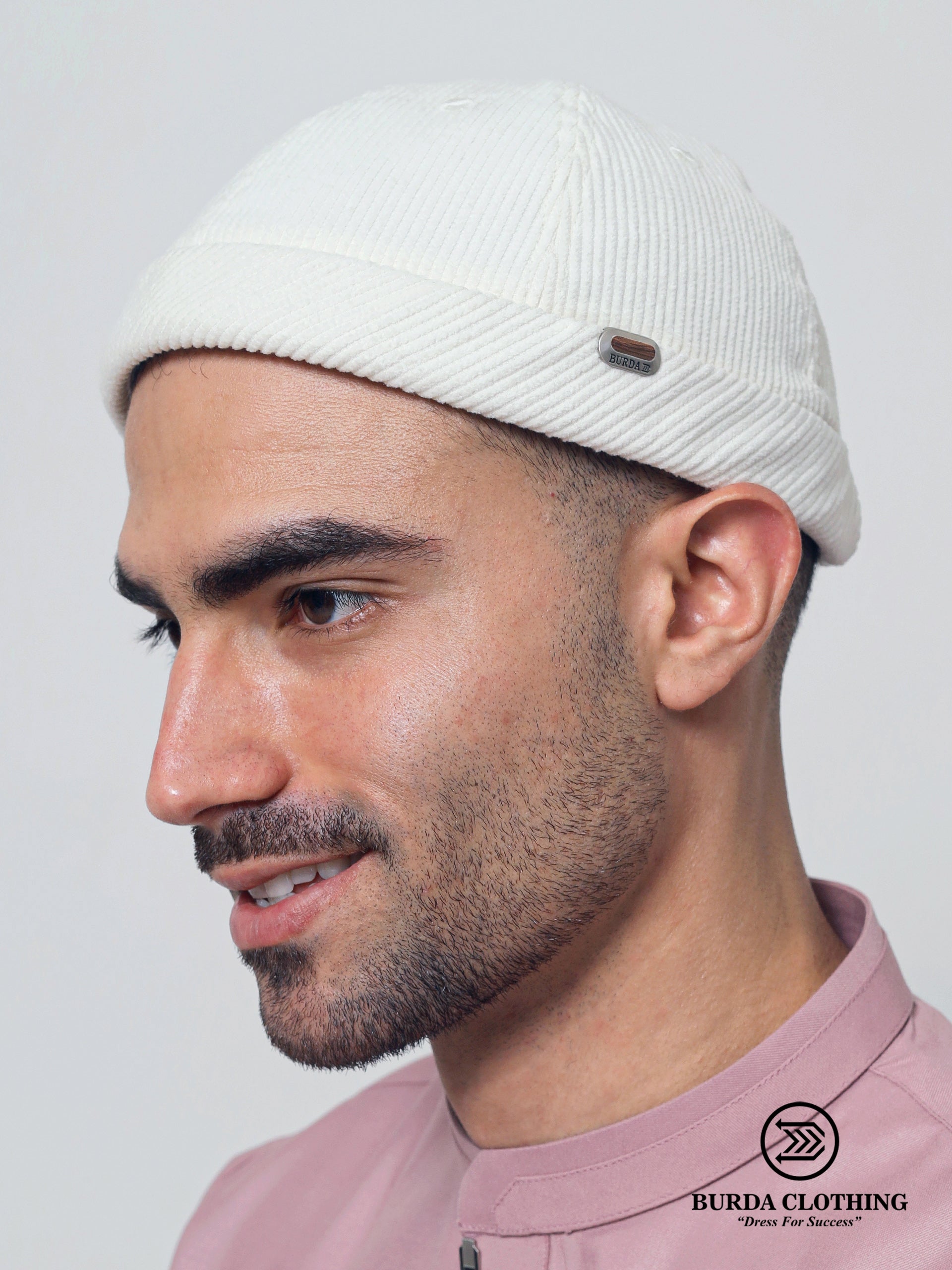 Corduroy Brimless Hat by Burdaclothing