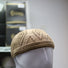 Burdaclothing Dijon Yellow Skull Knit Cotton kufi