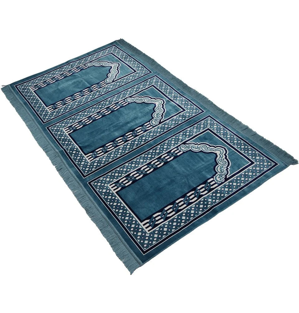 Family Prayer mat 3 - 5 people Blue by burdaclothing