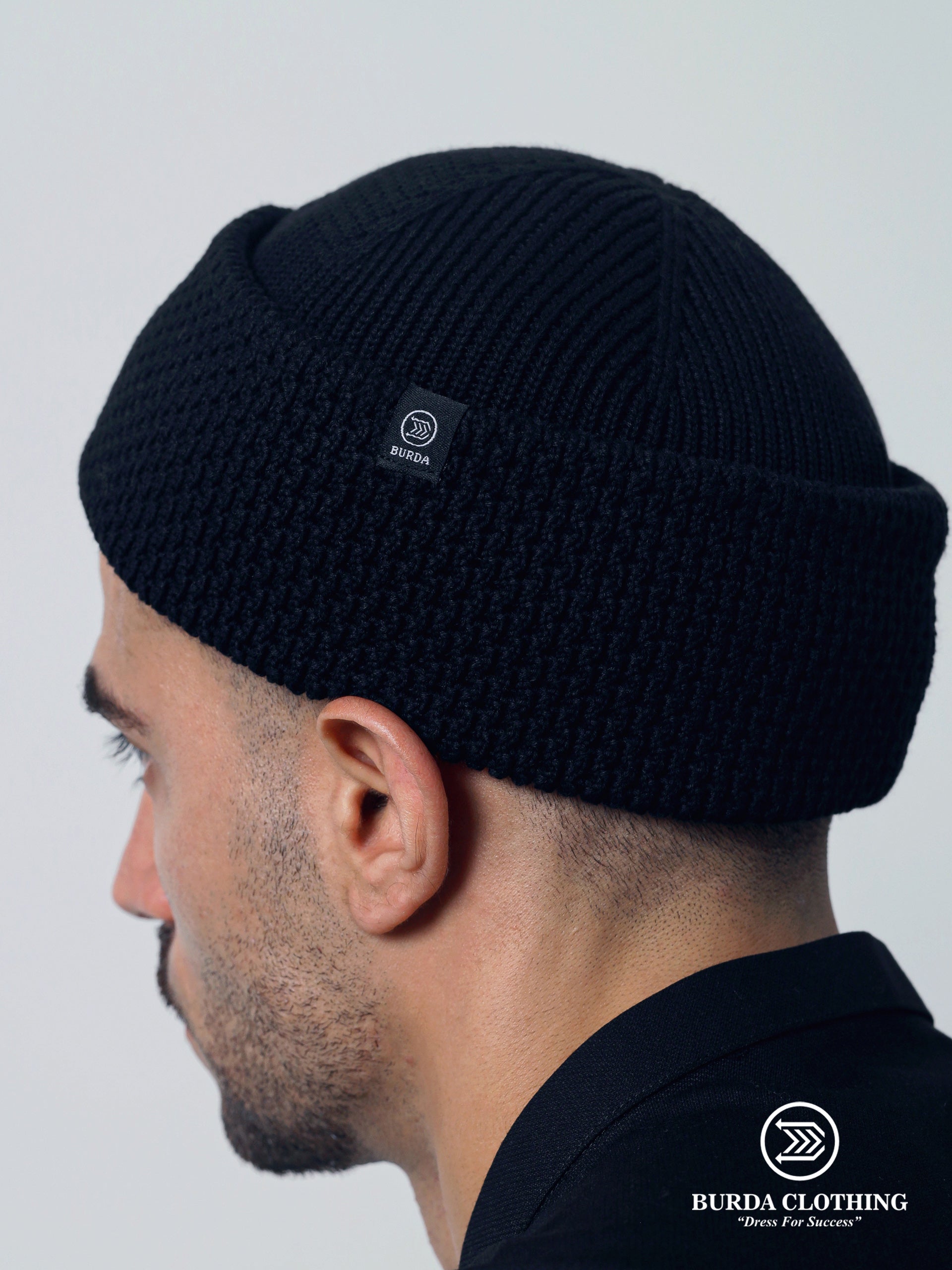 Folded Winter Beanie by Burdaclothing