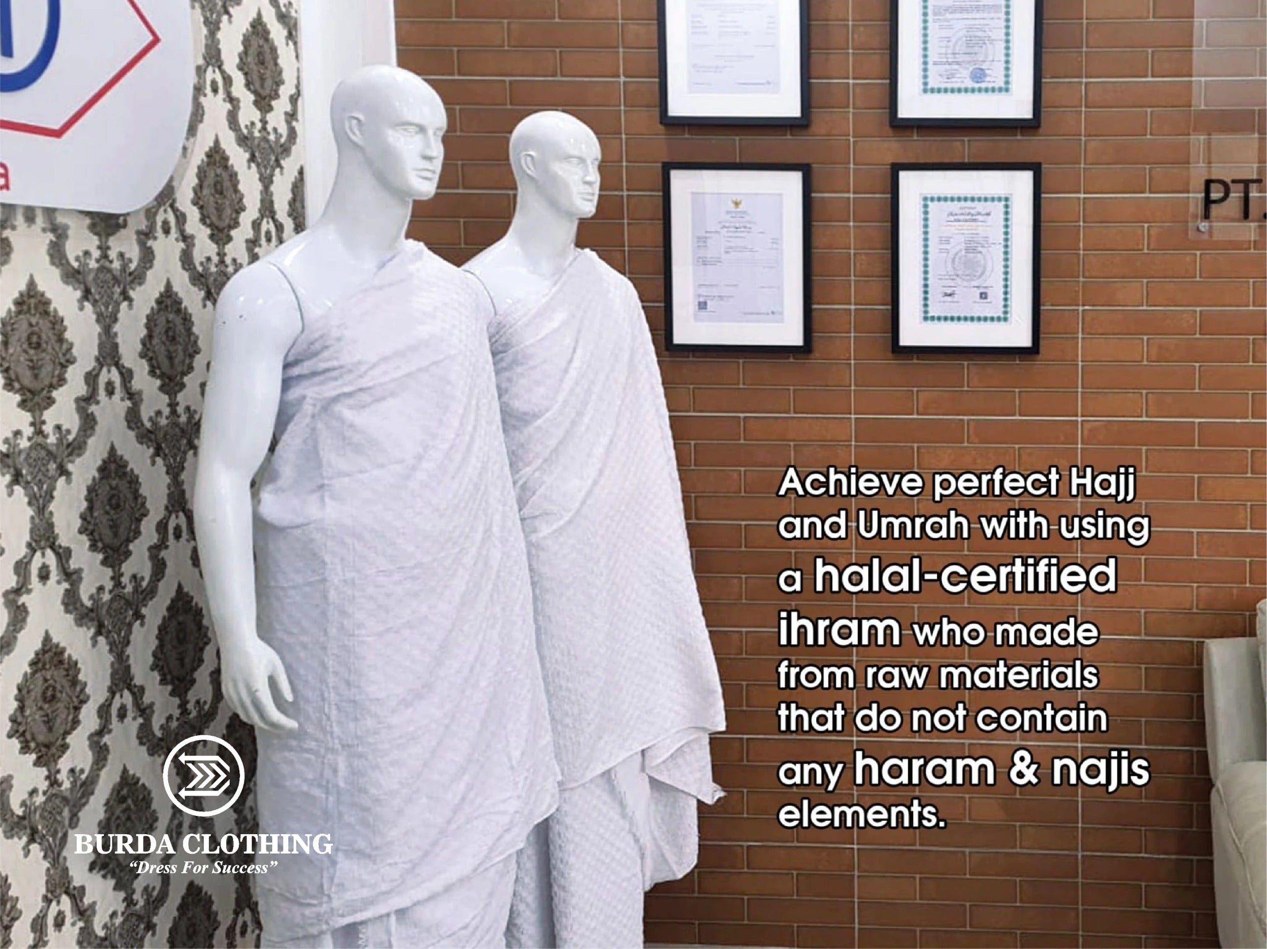 burdaclothing Ihram / Ehram for hajj and umrah