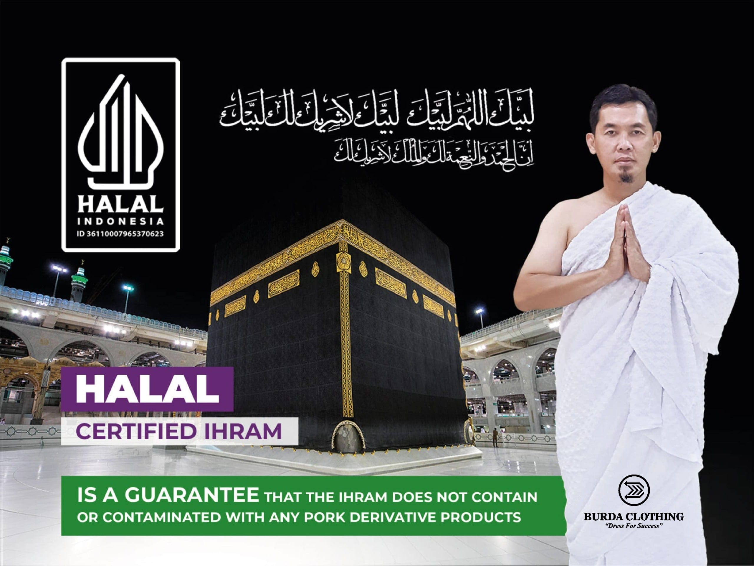 burdaclothing Ihram / Ehram for hajj and umrah
