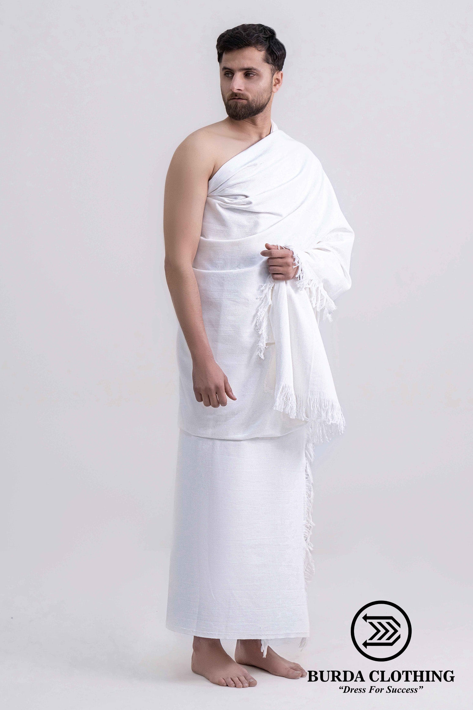 Ihram for Hajj and Umrah-Heavy Cloth with Free Umrah guide book by burdaclothing