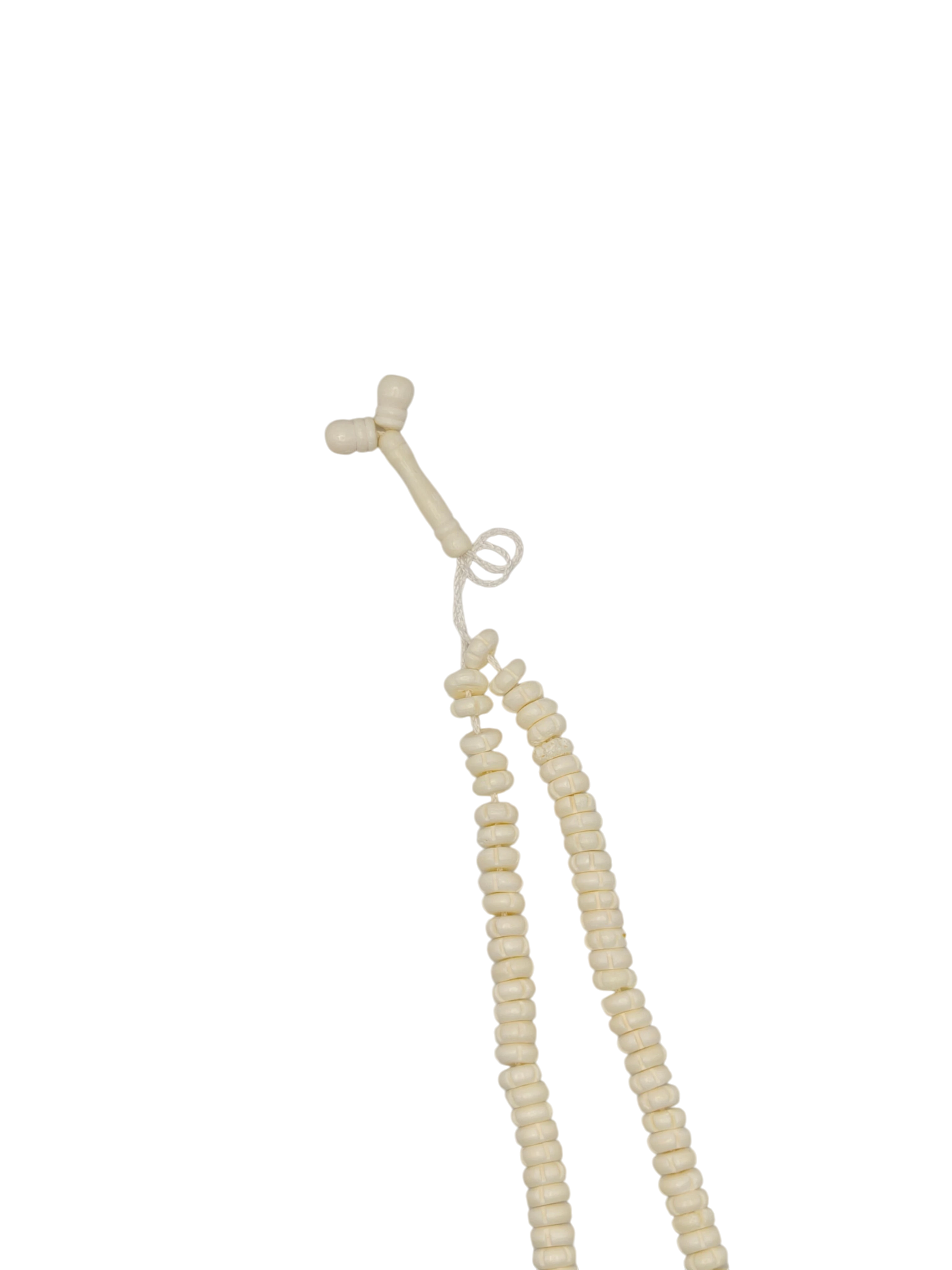 Islamic Tasbih Camel Bone 99 Count Polished Prayer Beads by Burdaclothing