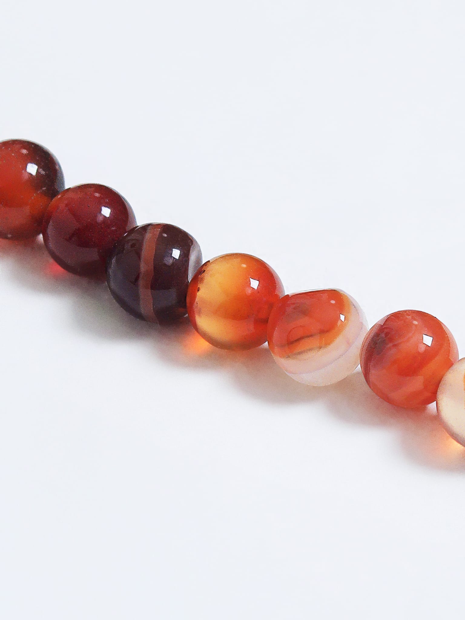 Islamic Tesbih Real stone 99 Prayer Beads 8mm - Brown by Burdaclothing
