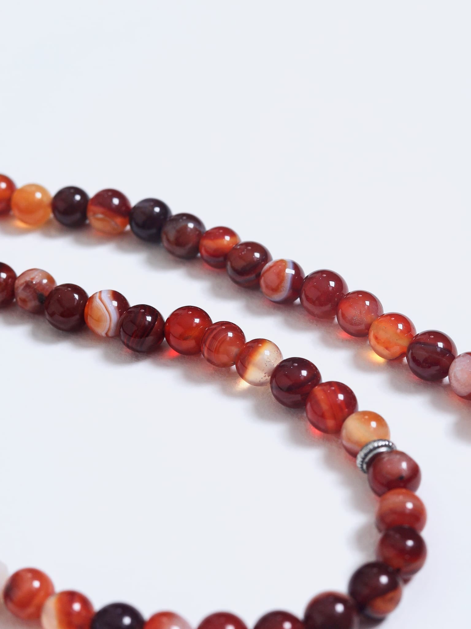 Islamic Tesbih Real stone 99 Prayer Beads 8mm - Brown by Burdaclothing