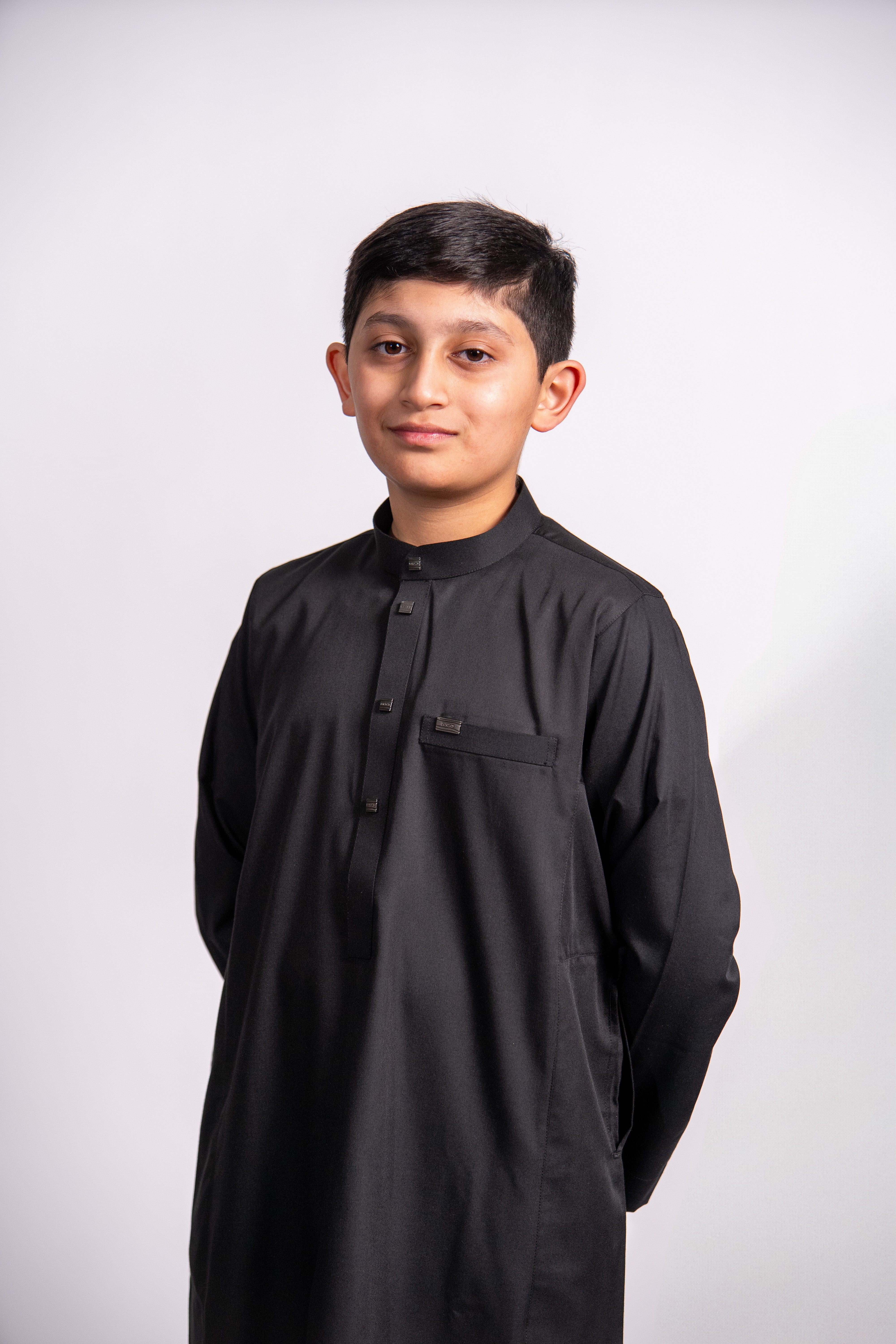 Burdaclothing Kids Thobe 205 Black (Father & Son)