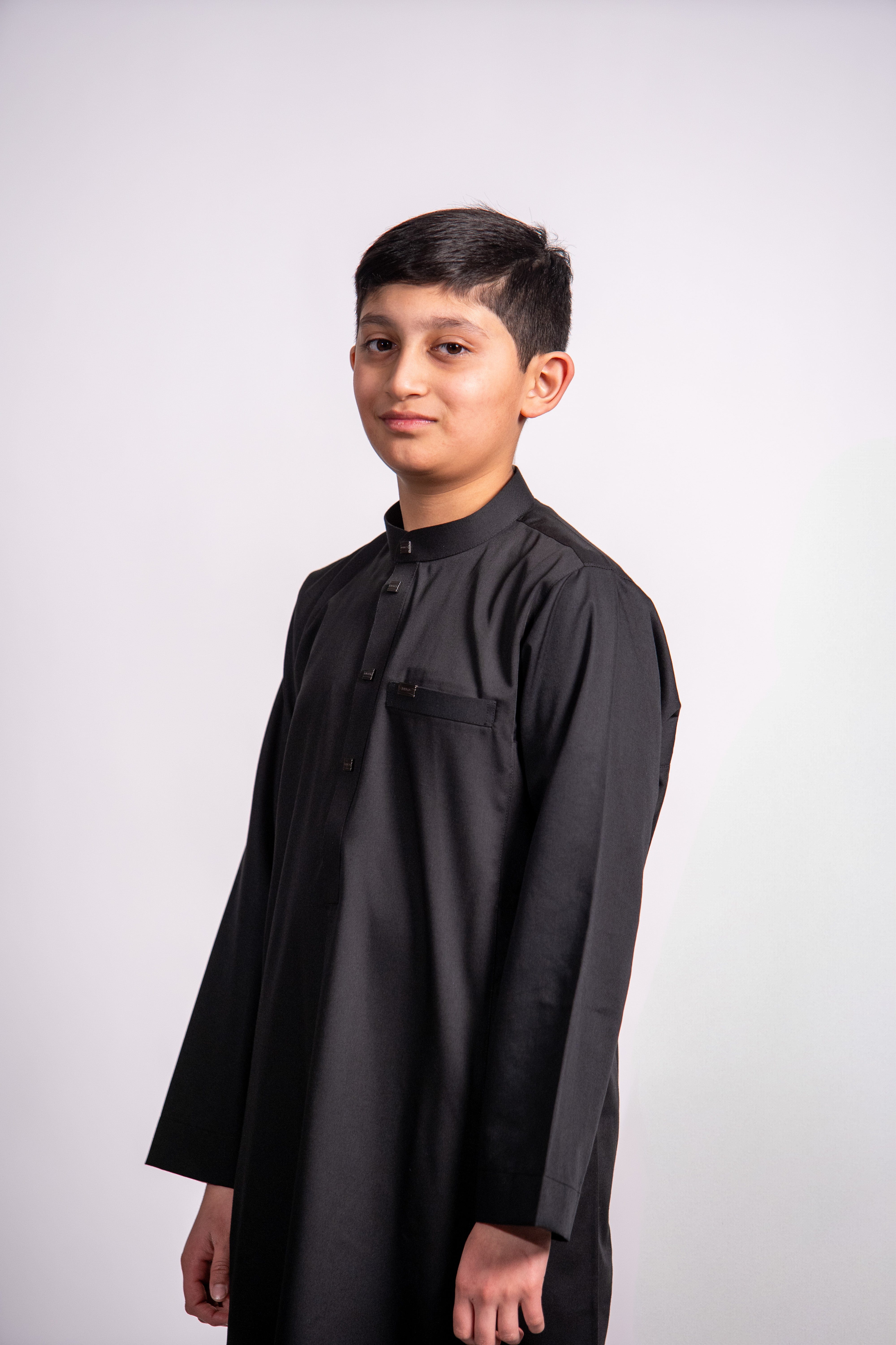 Burdaclothing Kids Thobe 205 Black (Father & Son)
