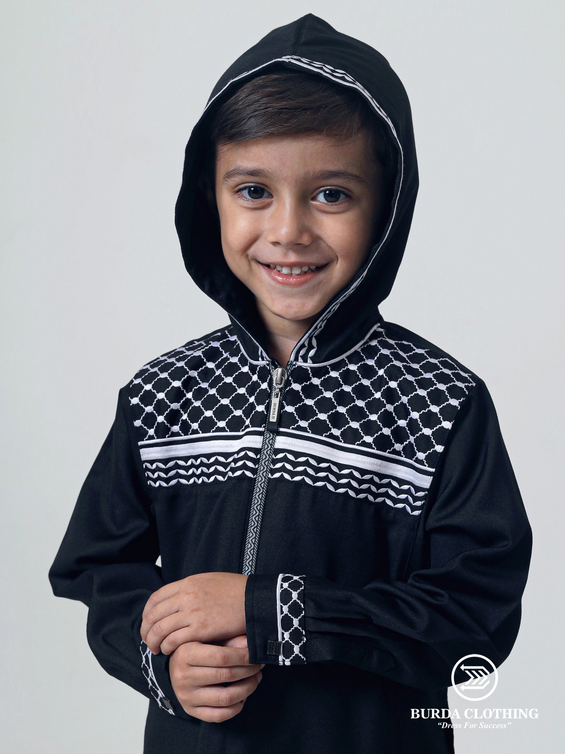 Kids Thobe 305 Black by Burdaclothing