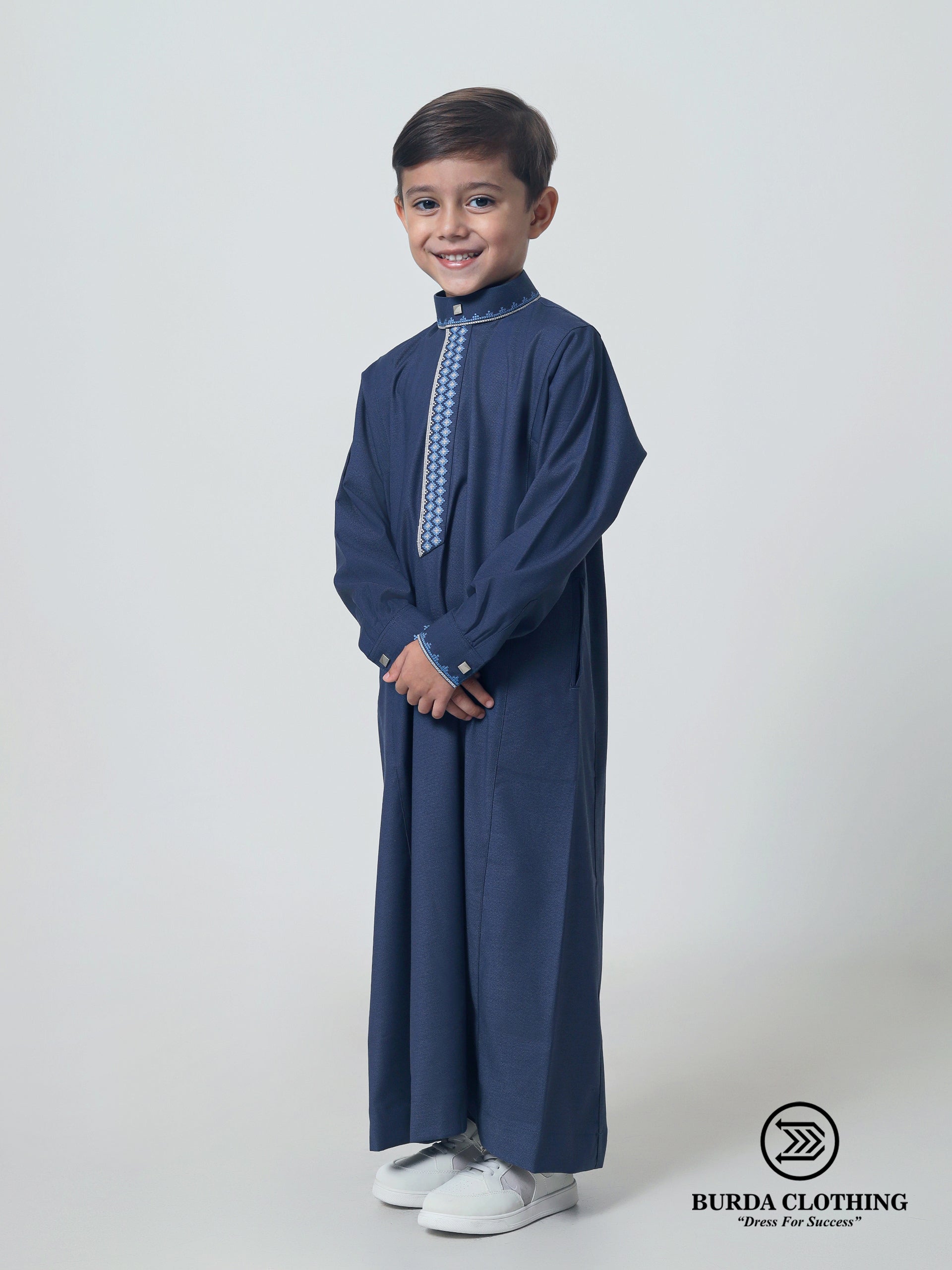 Kids Thobe 308 Blue by Burdaclothing