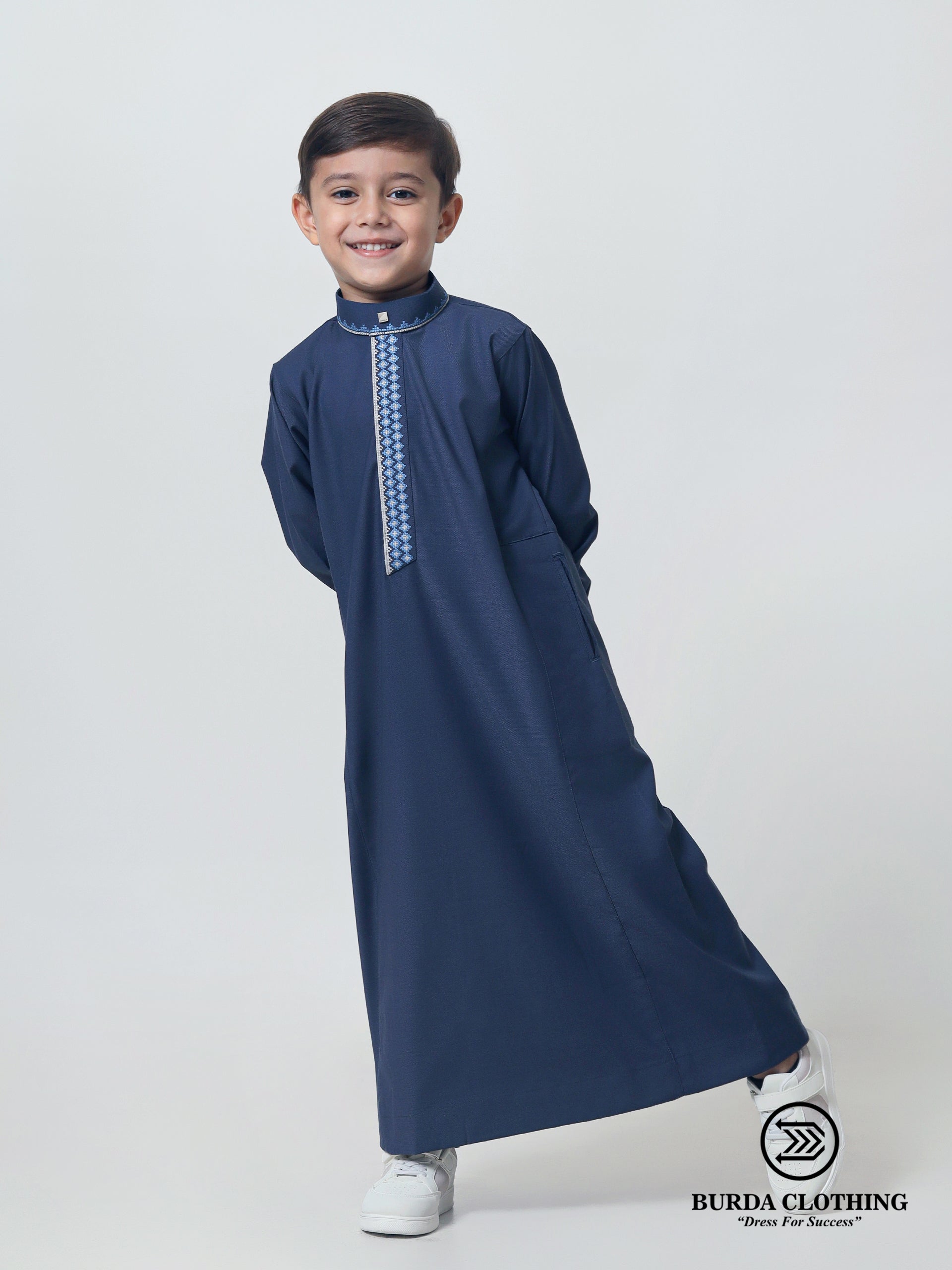 Kids Thobe 308 Blue by Burdaclothing