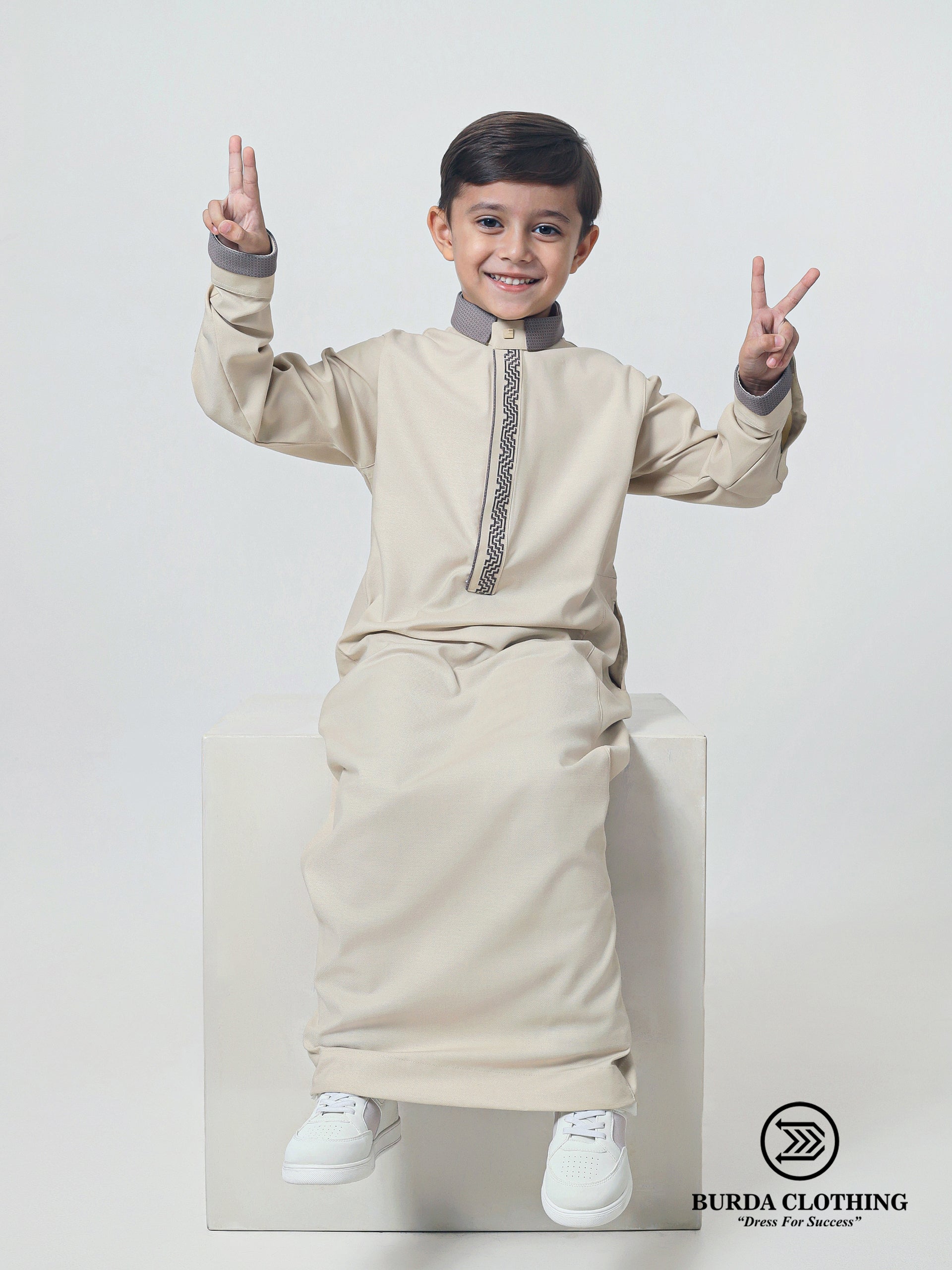 Kids Thobe 312 Gold by Burdaclothing