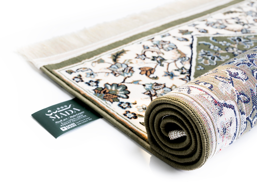 Medina Carpet 2743-Green by Burdaclothing