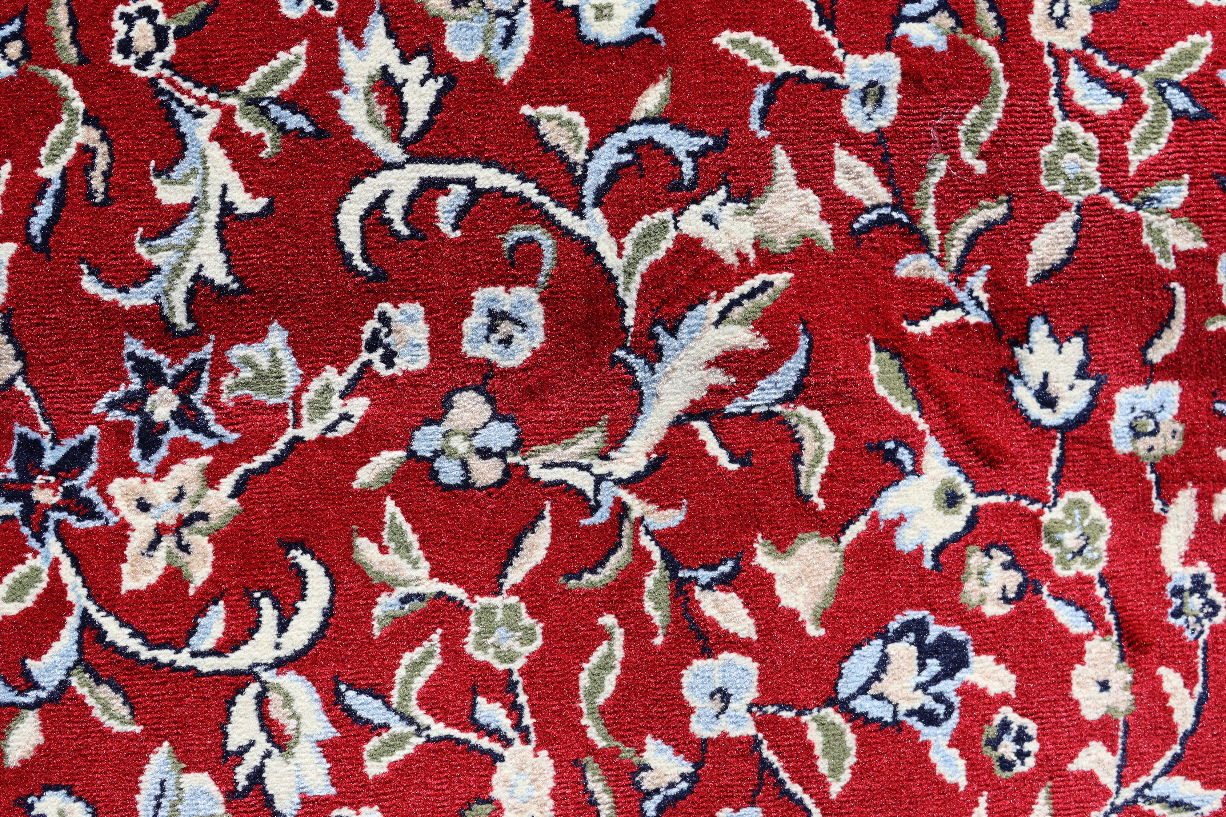 Medina Pillar Carpet 2309-Red by Burdaclothing