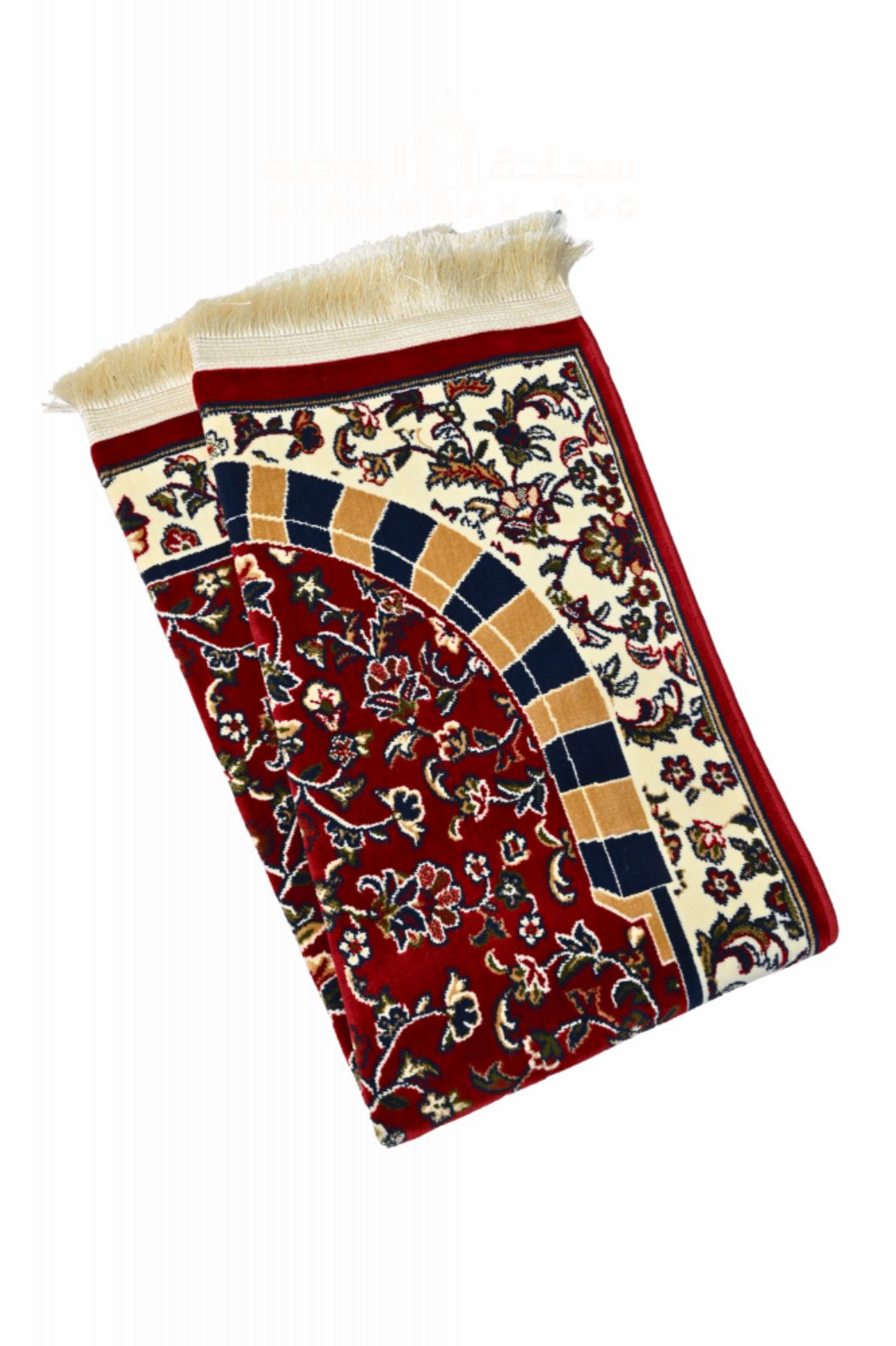 Medina Prayer Rug / Carpet By MADA 2443-Red by Burdaclothing