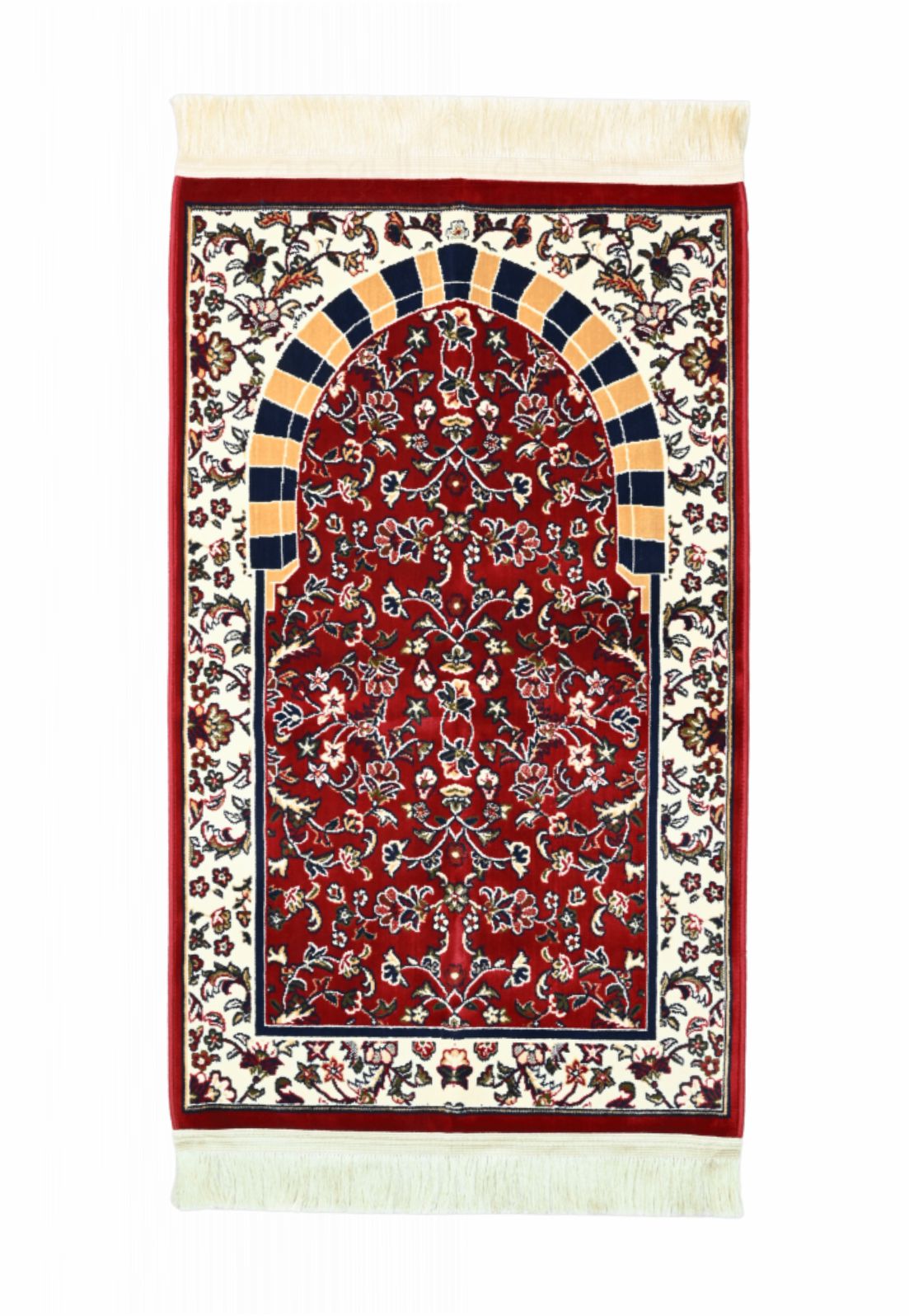 Medina Prayer Rug / Carpet By MADA 2443-Red by Burdaclothing