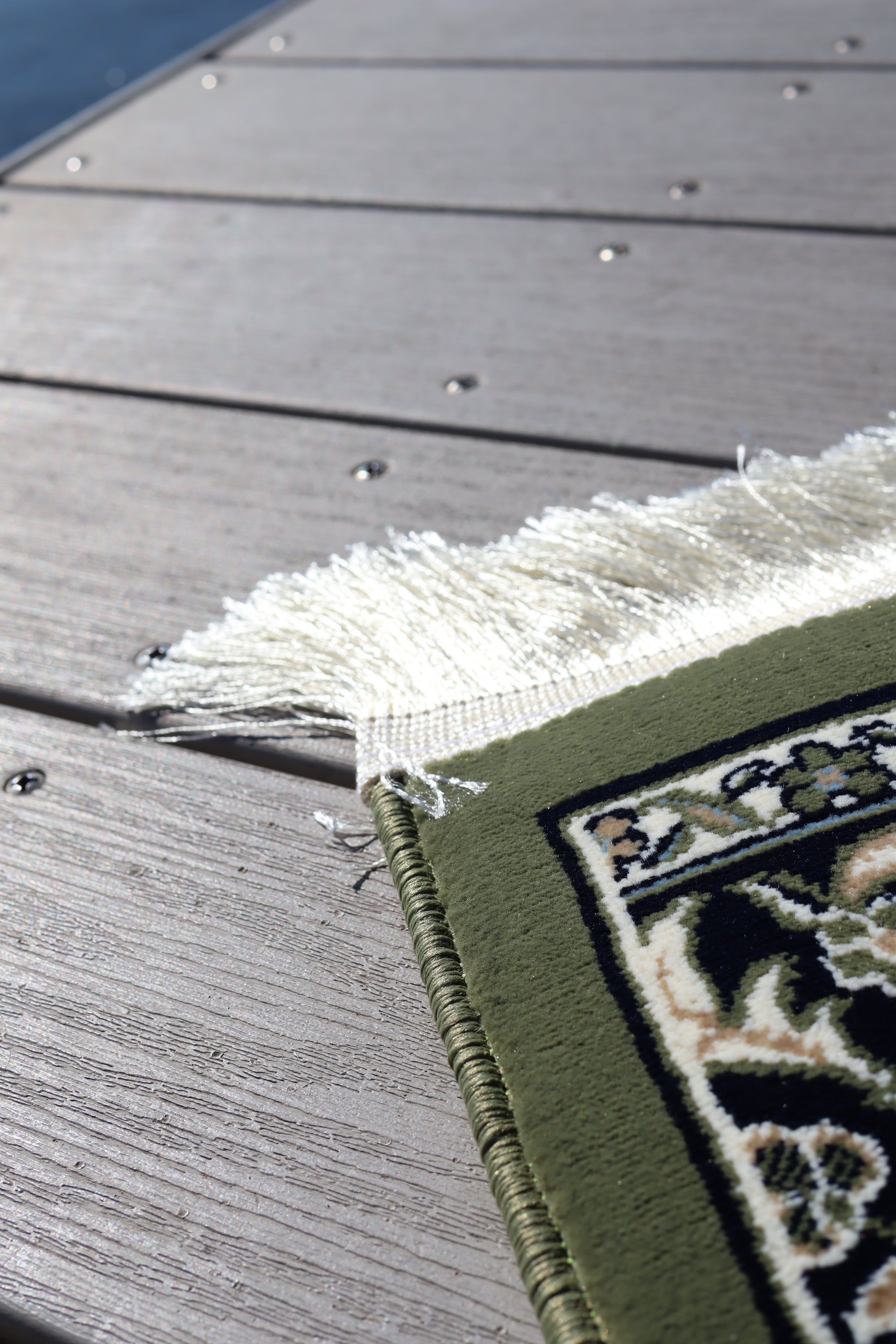 Medina Quba Carpet 2312-Green by Burdaclothing